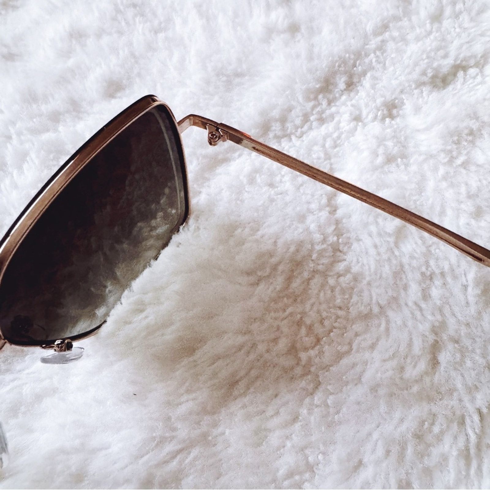 Other Monica Clear Blue Geometric Sunglasses Size ONE SIZE - 9 Thumbnail