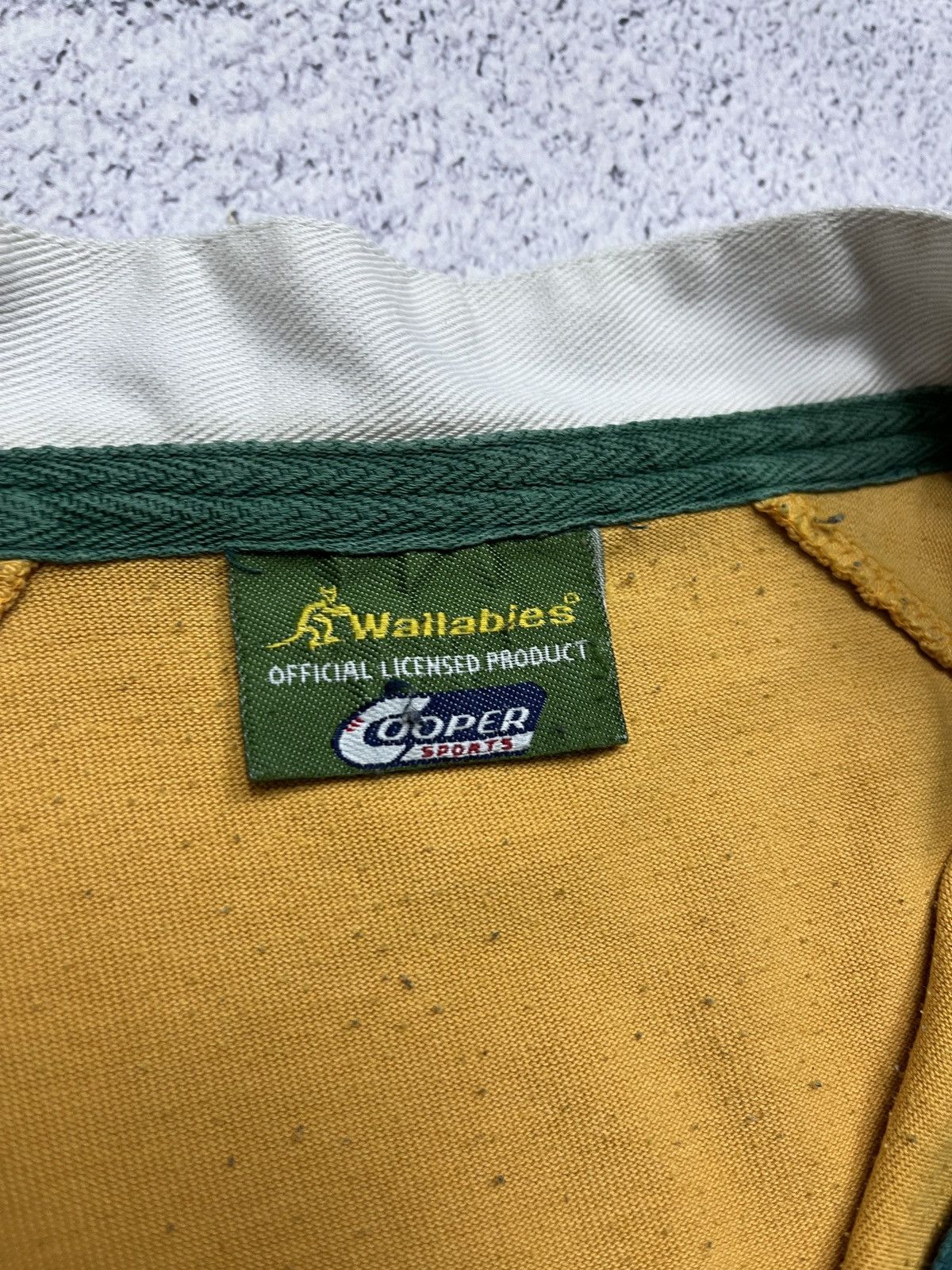 Vintage Vintage Canterbury Australian Wallabies Rugby Polo Shirt Size US XXL / EU 58 / 5 - 7 Thumbnail