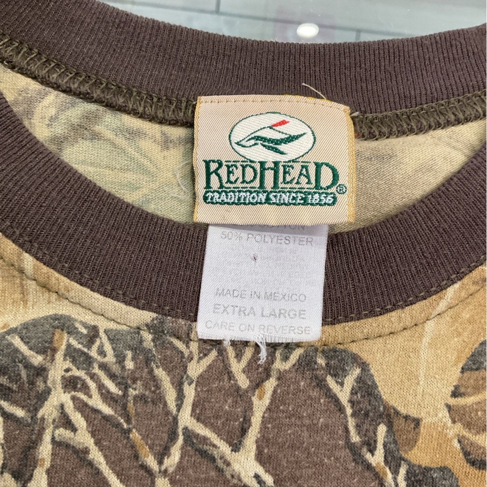 Redhead Vintage 90s RedHead Camo T-Shirt Size US XL / EU 56 / 4 - 3 Thumbnail