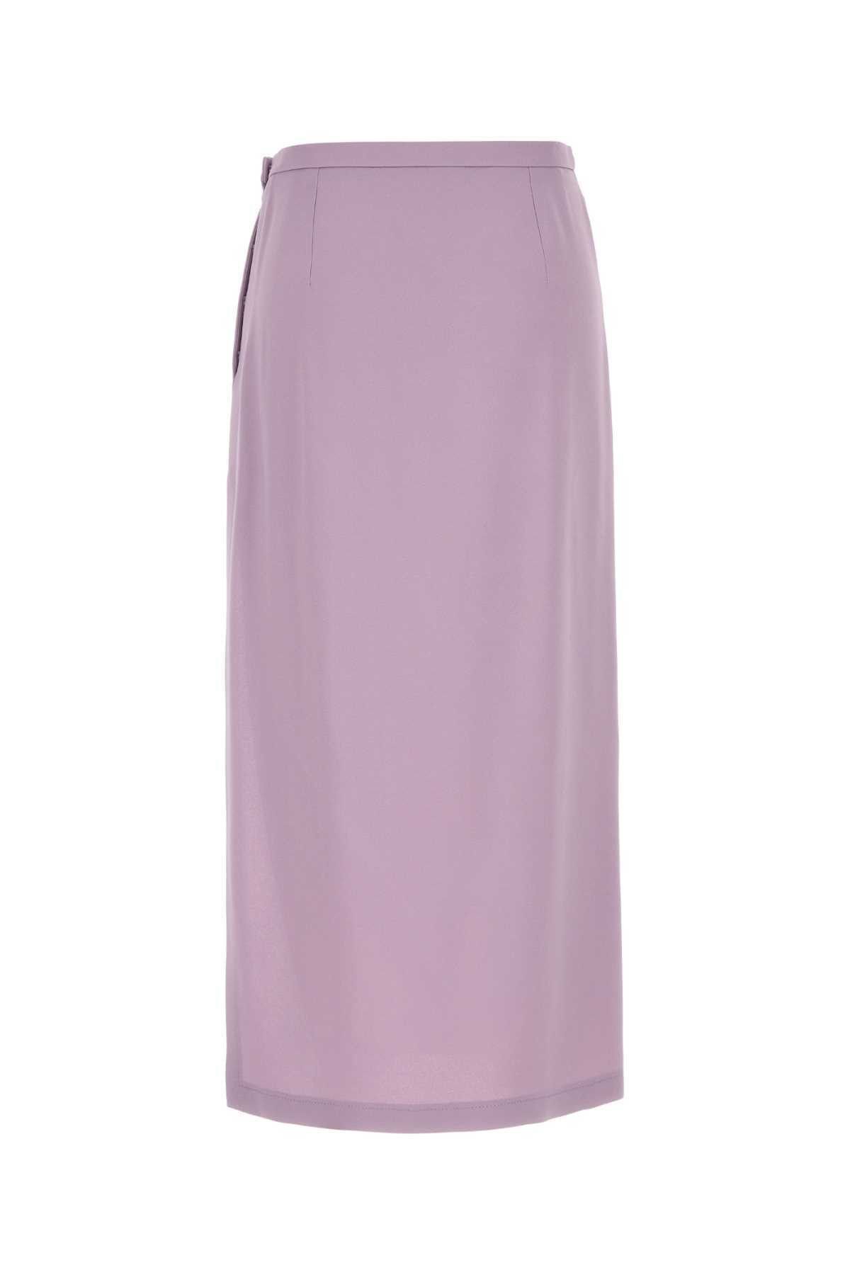 Gucci o1la5ras0526 Mid-length Acetate Blend Sable Skirt in Purple Size 25" / US 0 / IT 36 - 2 Thumbnail