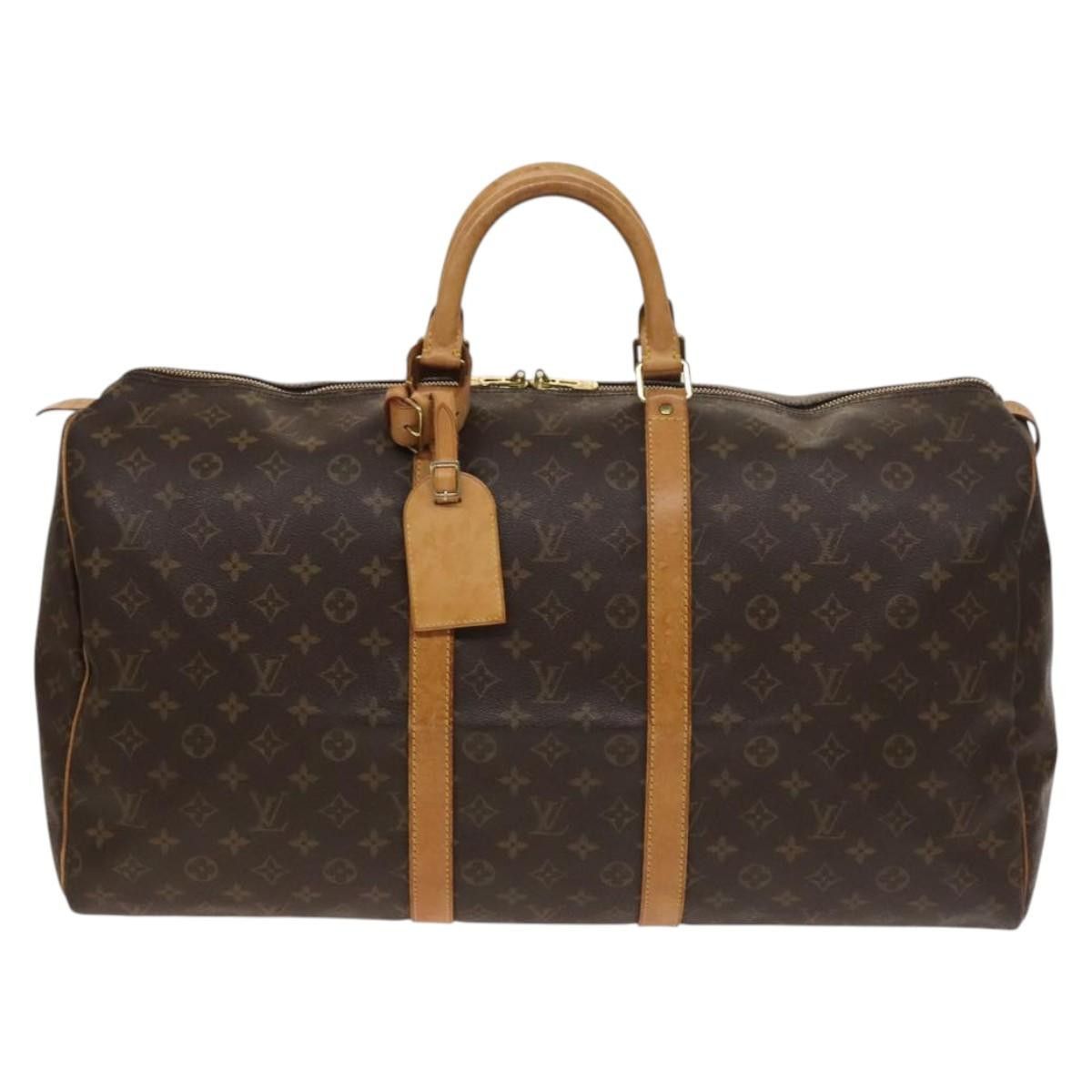Louis Vuitton LOUIS VUITTON Monogram Keepall 55 Boston Bag M41424 Size ONE SIZE - 13 Thumbnail
