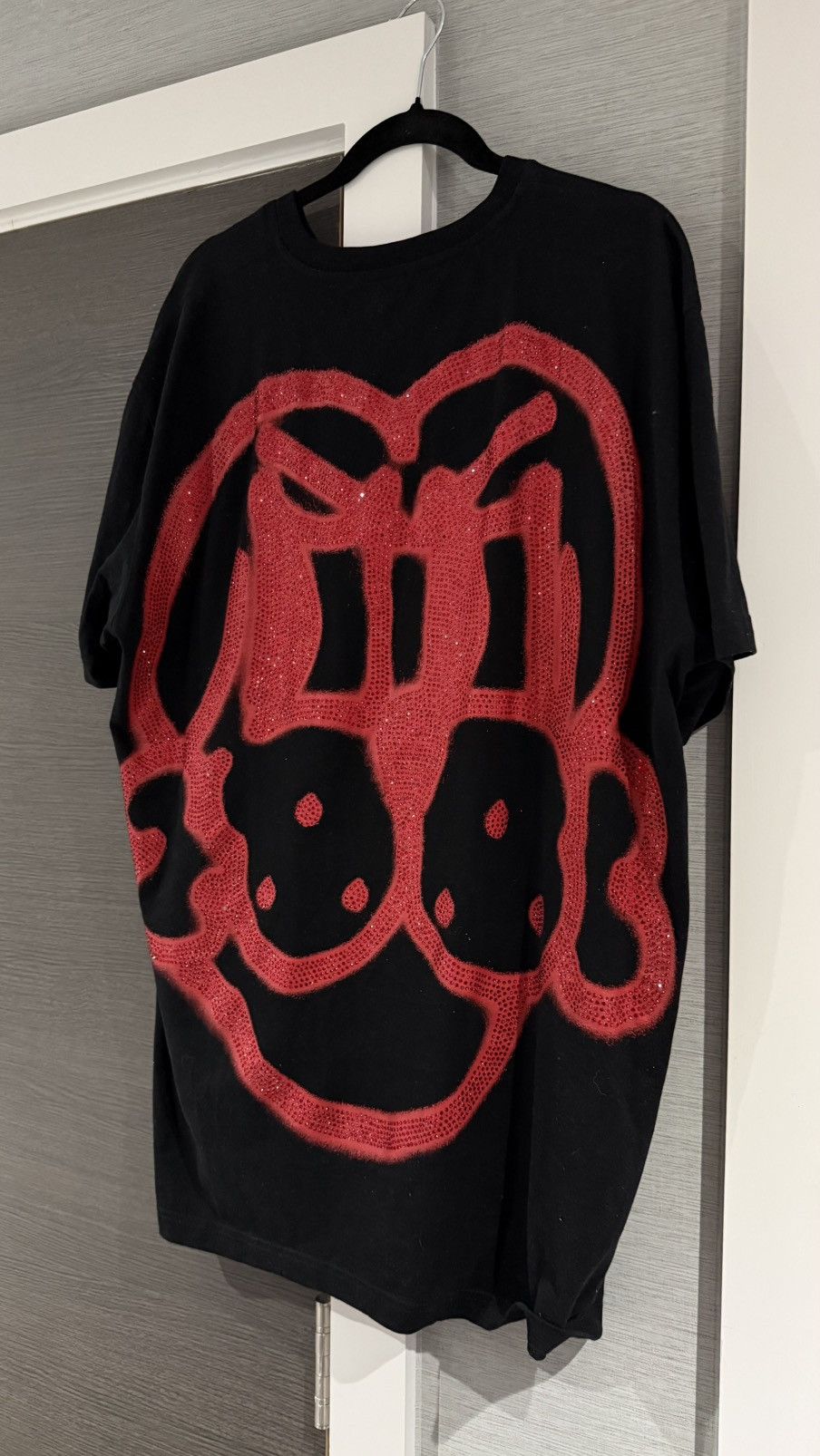 Chito Chito Red Rhinestone Tshirt Size US XXL / EU 58 / 5 - 4 Thumbnail