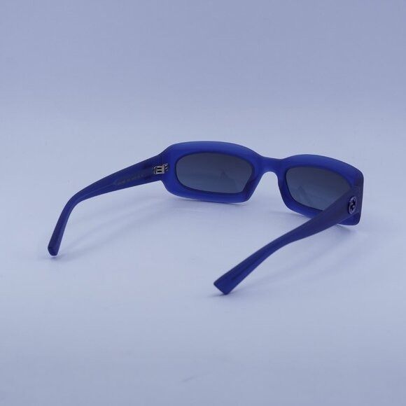 Gucci Gucci GG1786S 004 Sunglasses Milky Blue Rectangle Frame Size ONE SIZE - 10 Thumbnail
