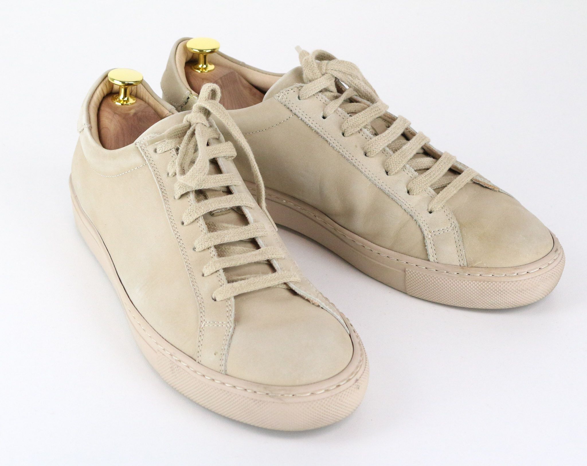 Suitsupply EU42 Light Brown Beige Leather Laced 72744 Size US 9 / EU 42 - 1 Thumbnail