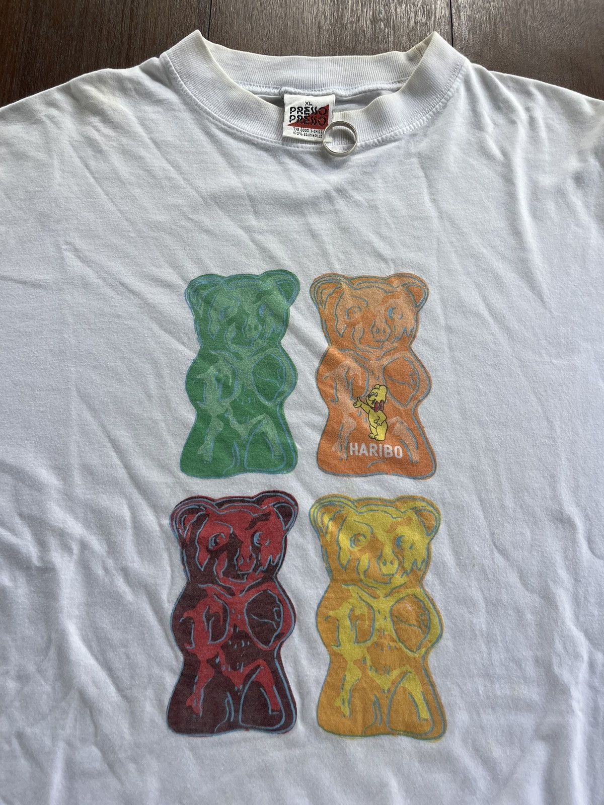 Junk Food × Vintage Vintage HARIBO jelly bear 90’s T-shirt Size US XL / EU 56 / 4 - 6 Thumbnail