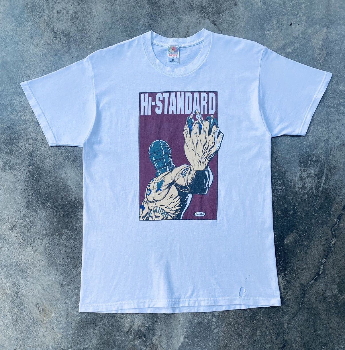 Vintage 90s Hi Standard Fat wreck Chords Punk rock Band Tees