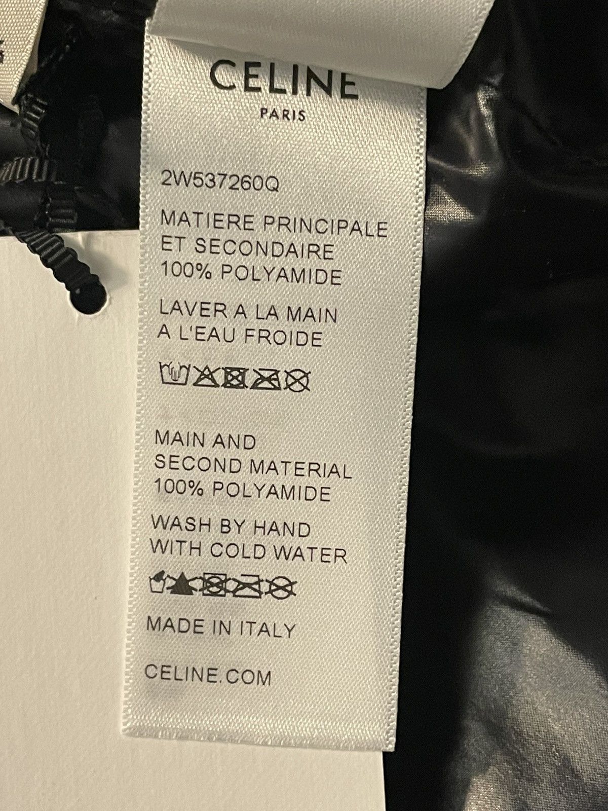 Celine Celine Blouson Jacket Nylon black and Zebra Size US S / EU 44-46 / 1 - 10 Thumbnail