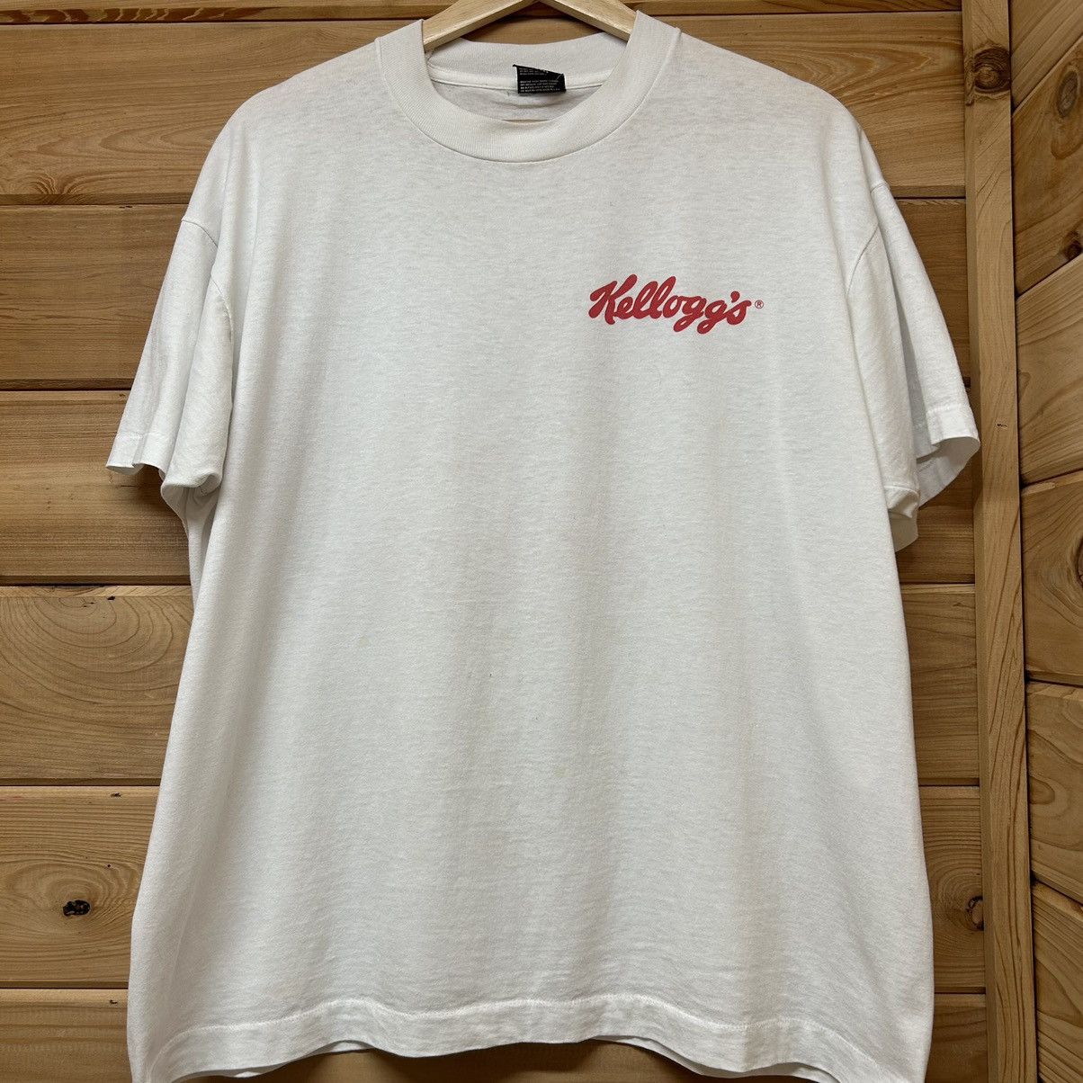 Vintage Vintage 90s Kellogg's Tony The Tiger Mascot Graphic T Shirt Size US L / EU 52-54 / 3 - 3 Thumbnail