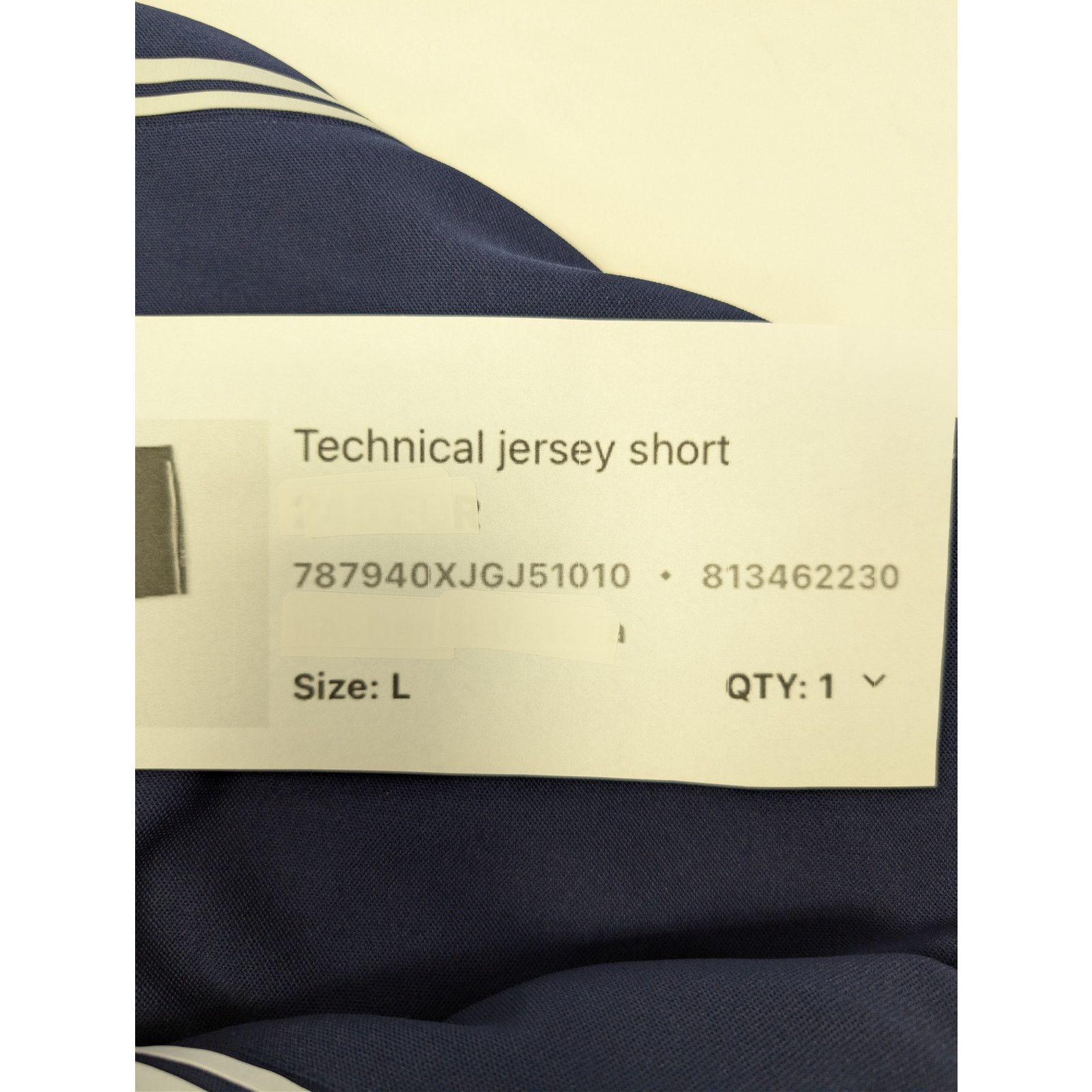 Gucci o1rshd1 Technical Jersey Shorts in Navy Blue / White Stripes Size US 34 / EU 50 - 23 Thumbnail
