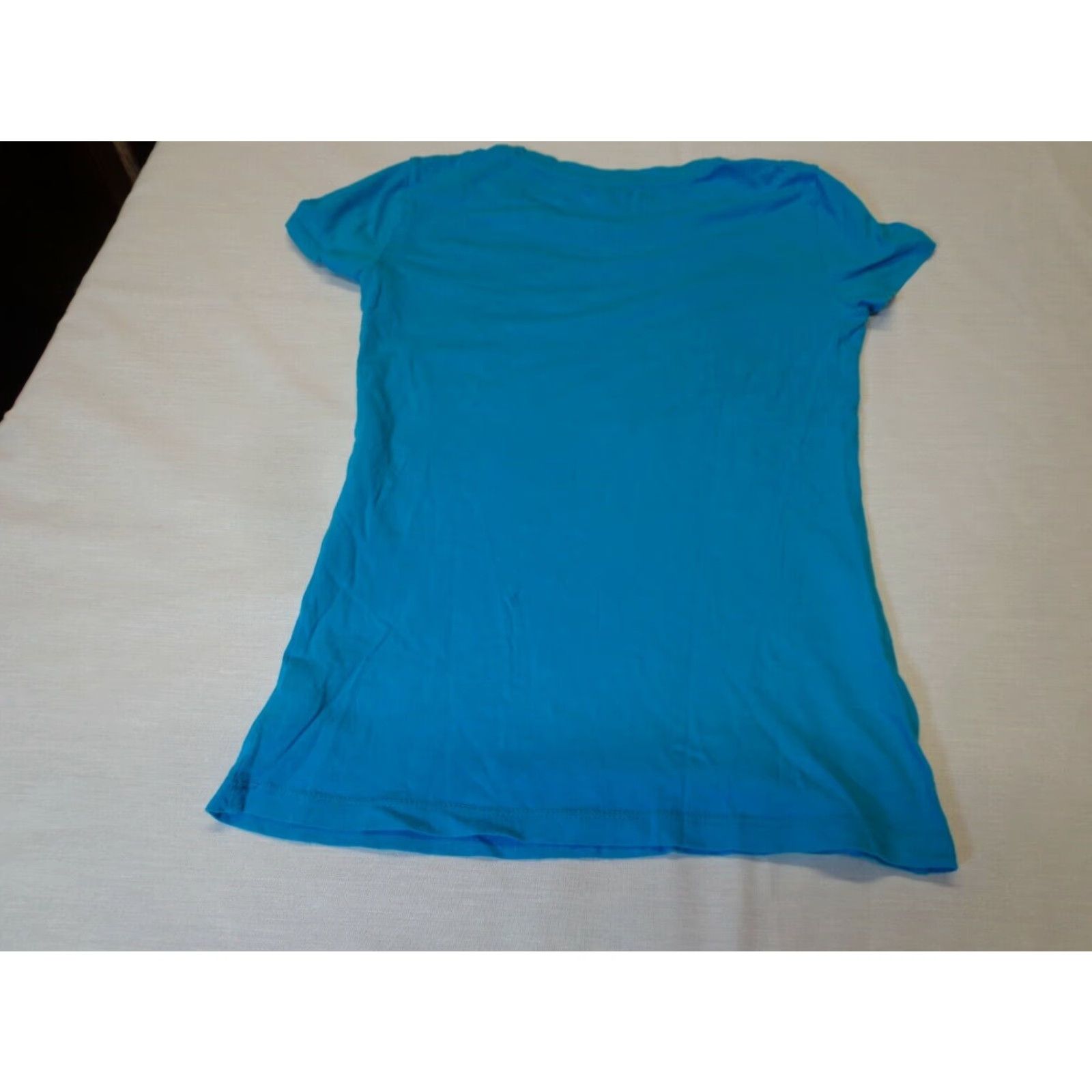 Vintage Aero NY 87 T-Shirt Blue Aeropostale Junior's Small Womens Short Sleeve Casual Cotton Shirt Regular Size S Size S / US 4 / IT 40 - 7 Thumbnail