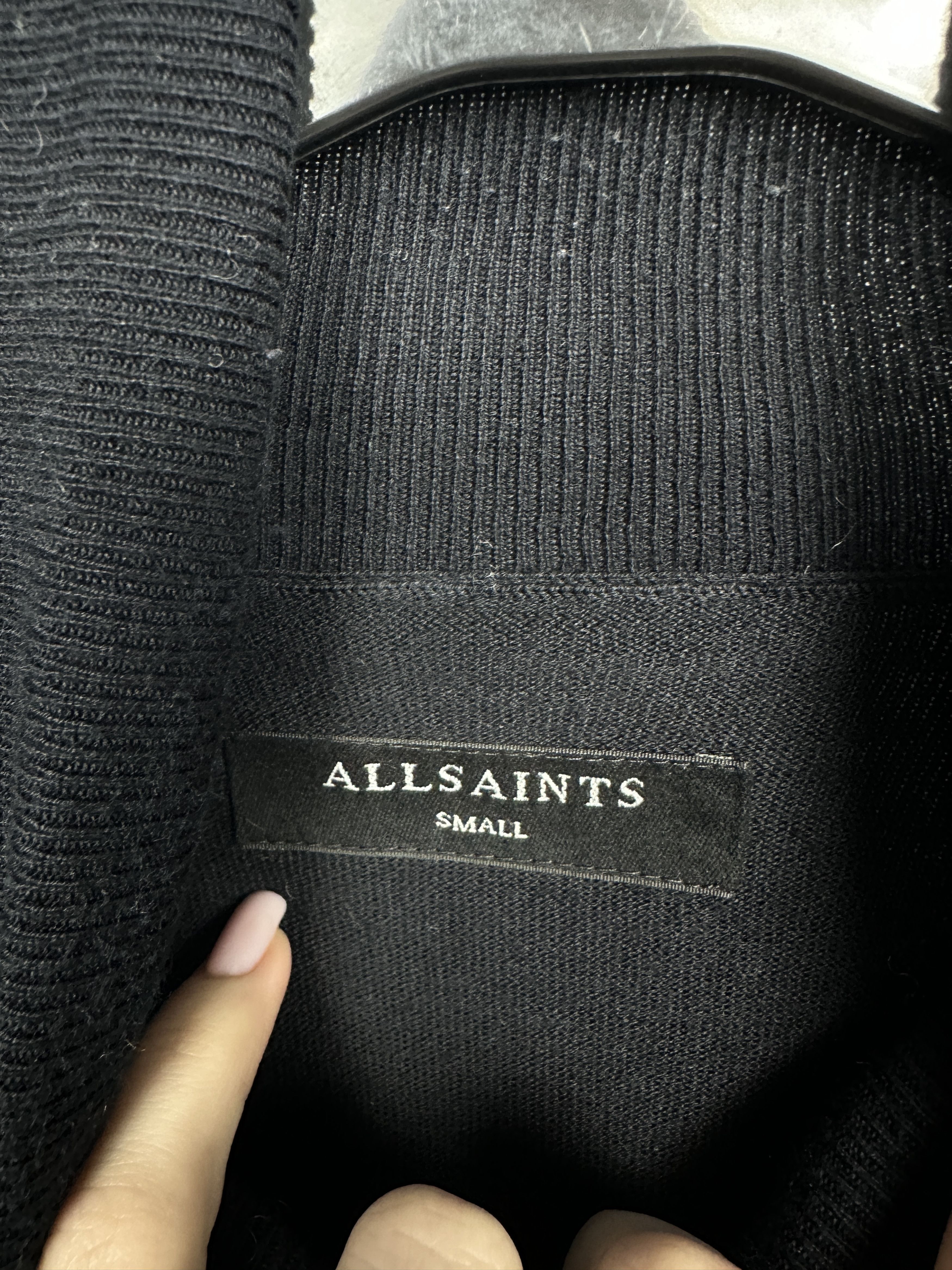 Allsaints Allsaints Mens Rue High Roll Neck Sweater Size US S / EU 44-46 / 1 - 4 Thumbnail