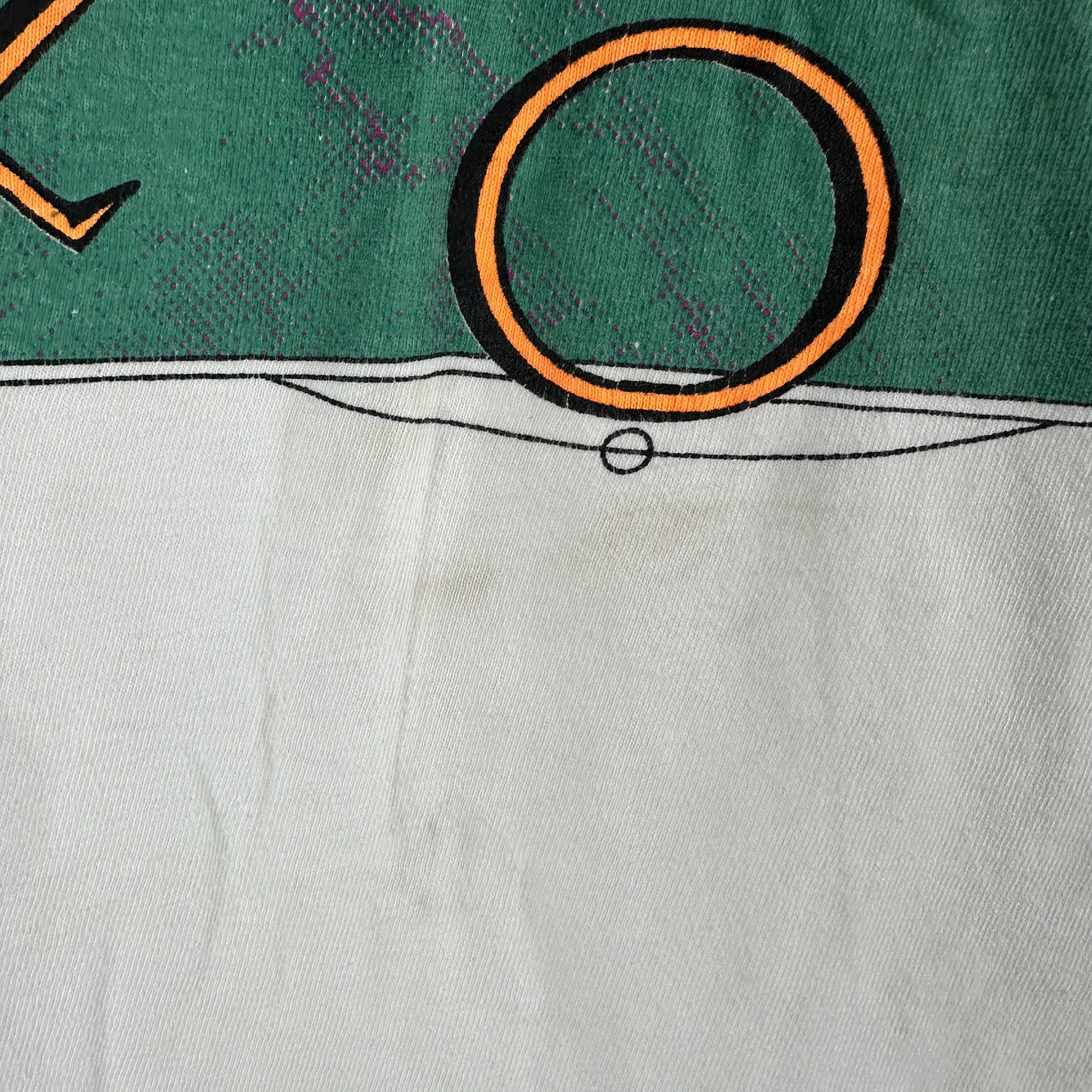 Vintage 1991 Body Glove Graphic Surf Gear Single Stitch T-shirt Size US XL / EU 56 / 4 - 6 Thumbnail