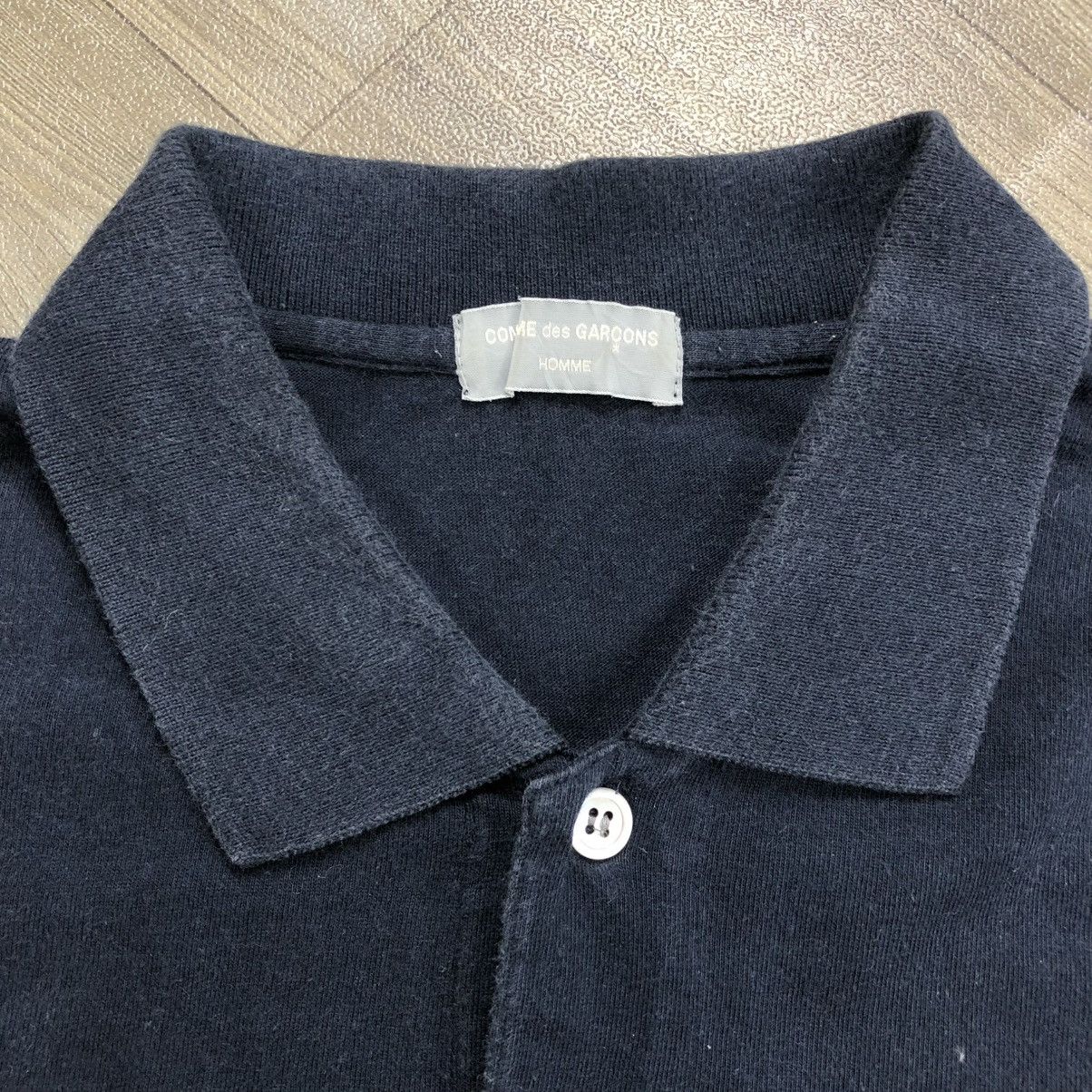 1990s Comme Des Garcons Homme CDG Desjgner Polo Shirt