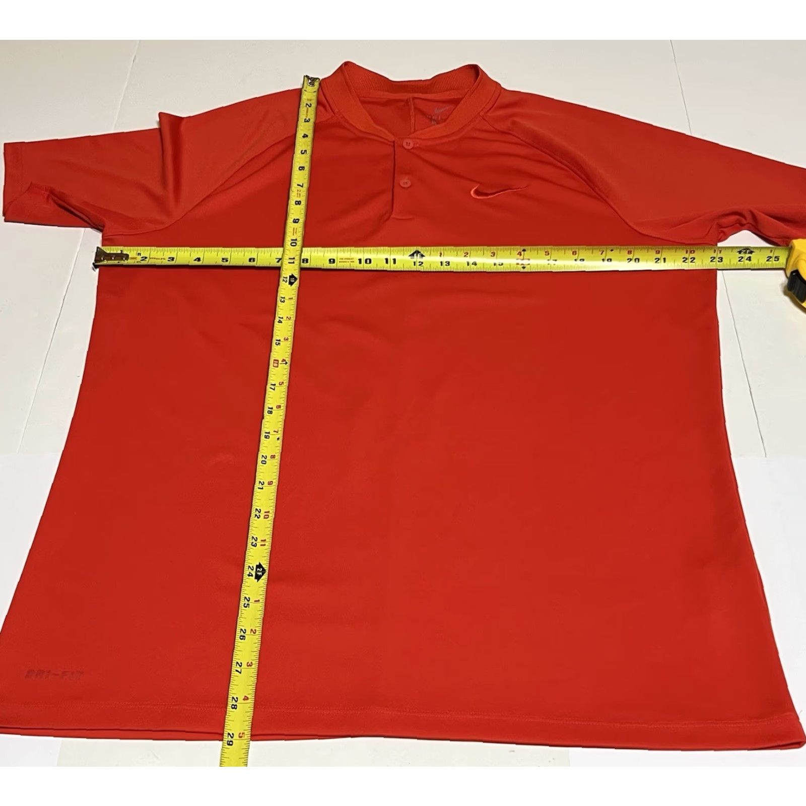 Nike Nike Momentum Blade Polo Mens Large Regular Polo Shirt Red Nike Dri-FIT Golf 90s? Size US L / EU 52-54 / 3 - 4 Thumbnail