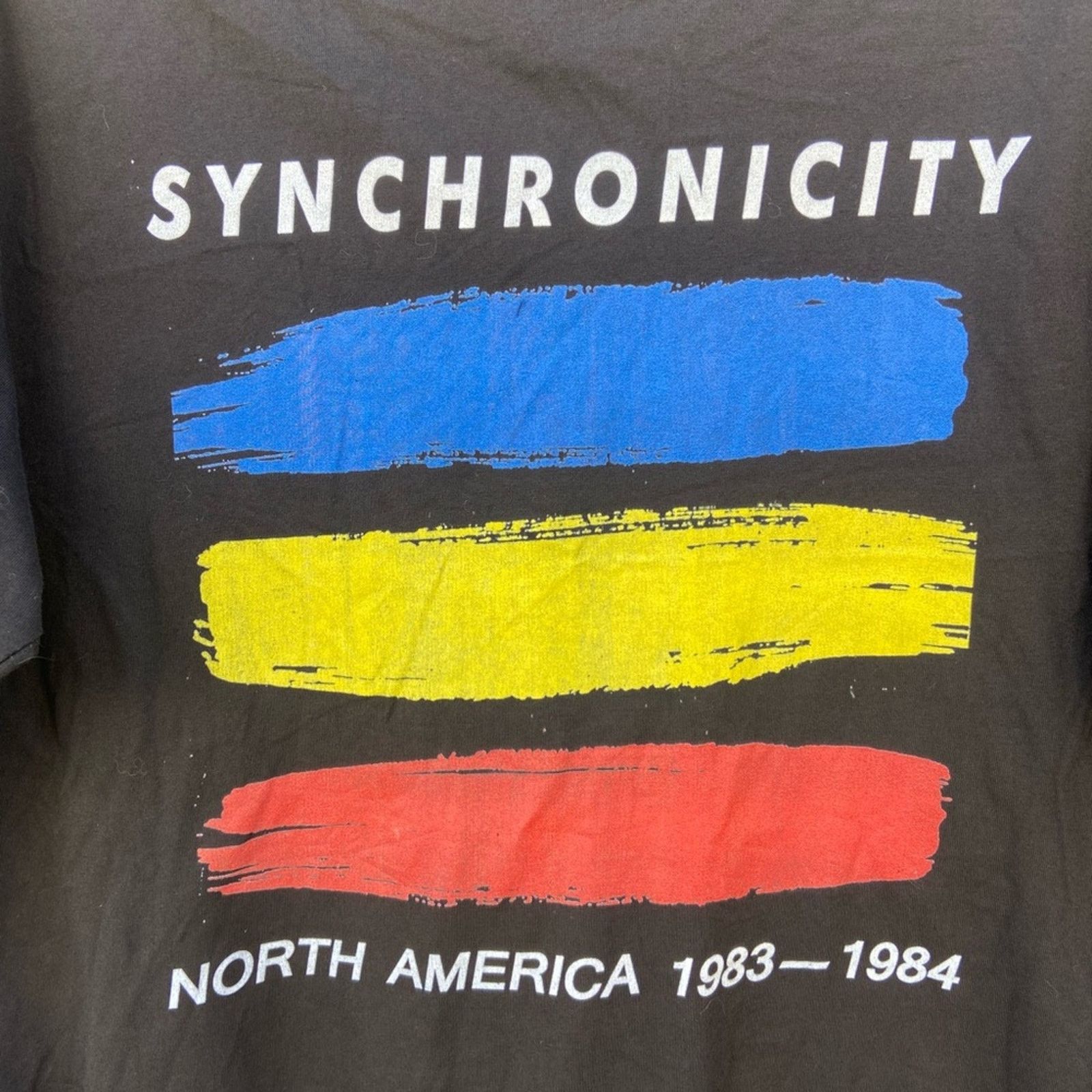 Gildan The Police Synchronicity Tour T Shirt Size US XL / EU 56 / 4 - 4 Thumbnail