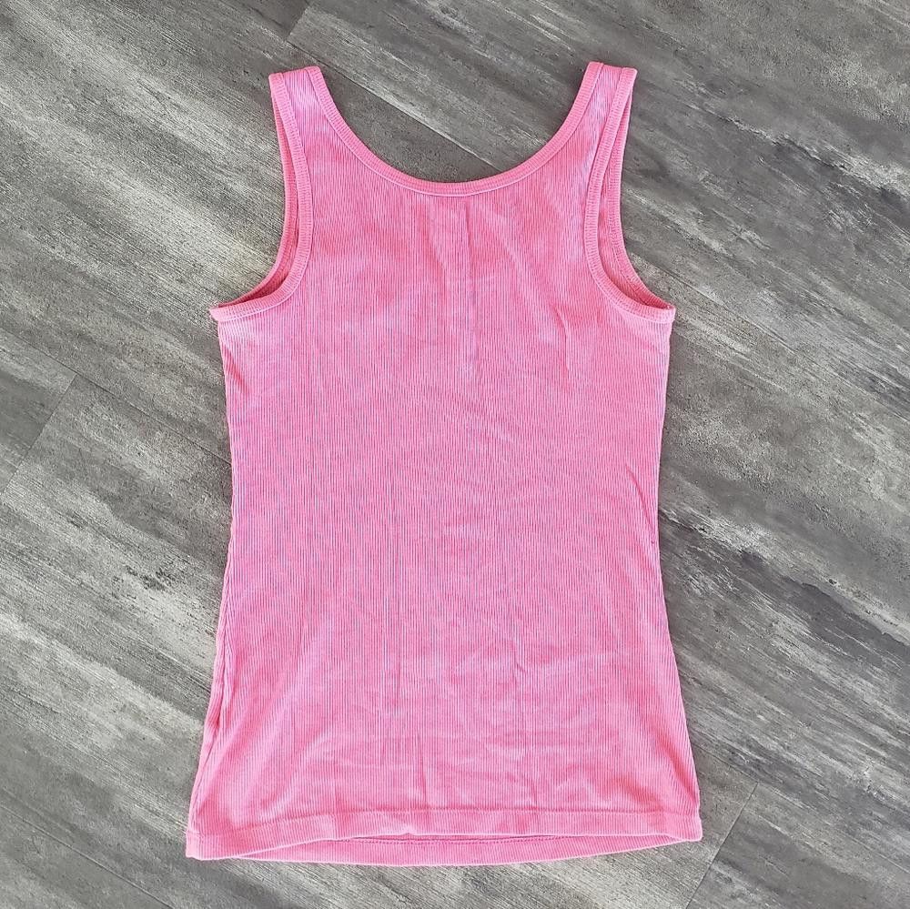 Everlast Pink Classic Everlast Athletic Ribbed Tank Size S / US 4 / IT 40 - 2 Thumbnail