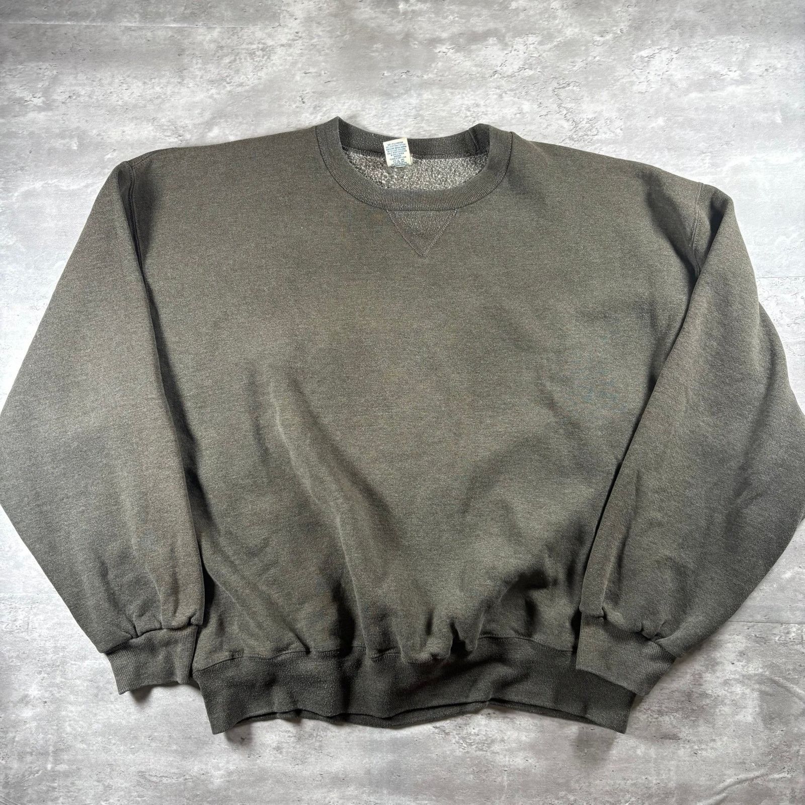 Russell Athletic Vintage 90s Russell blank crewneck Size US XL / EU 56 / 4 - 1 Thumbnail