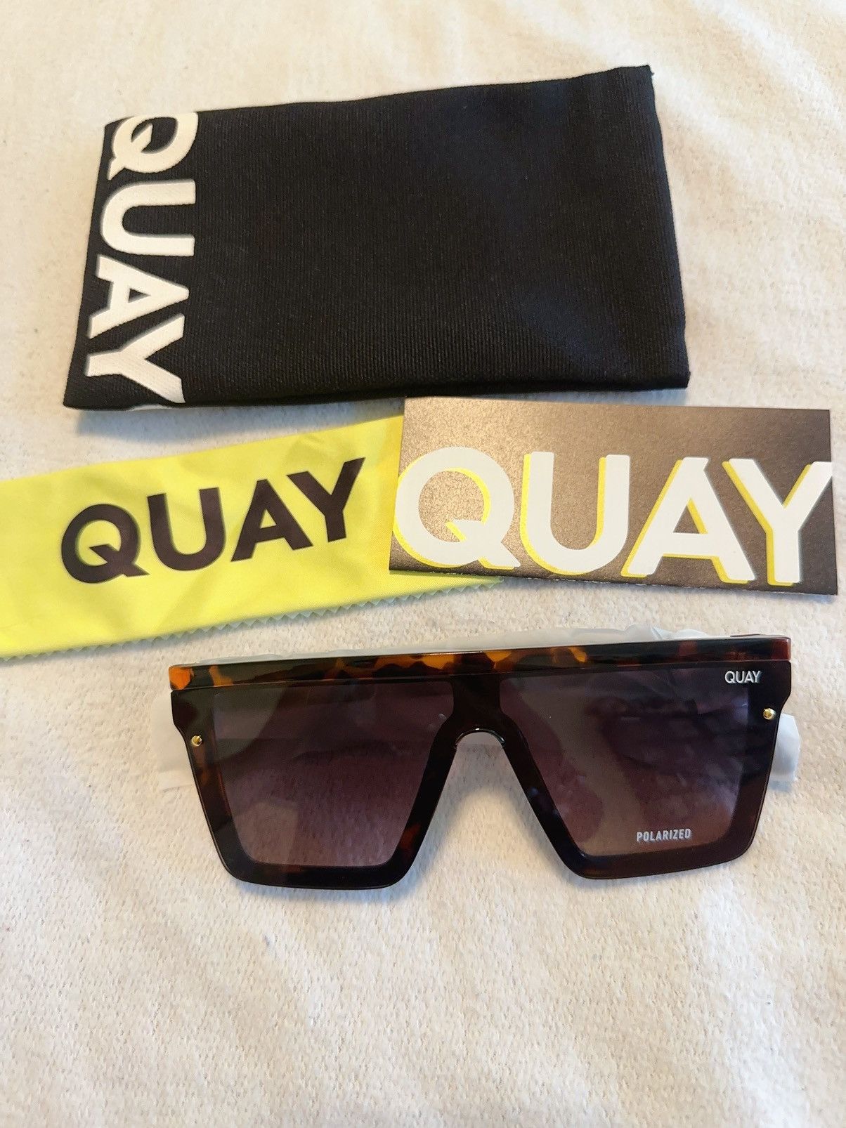 Quay Rare Quay NIGHTFALL Hindsight Tortoise Frame Brown Gradient Size ONE SIZE - 3 Thumbnail