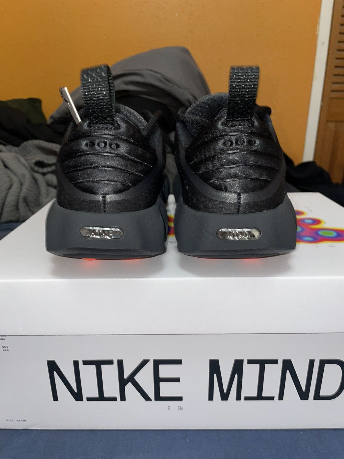 Nike NIKE MIND 002 BLACK CHROME HYPER CRIMSON MEN SIZE 8.5 Size US 8.5 / EU 41-42 - 4 Thumbnail