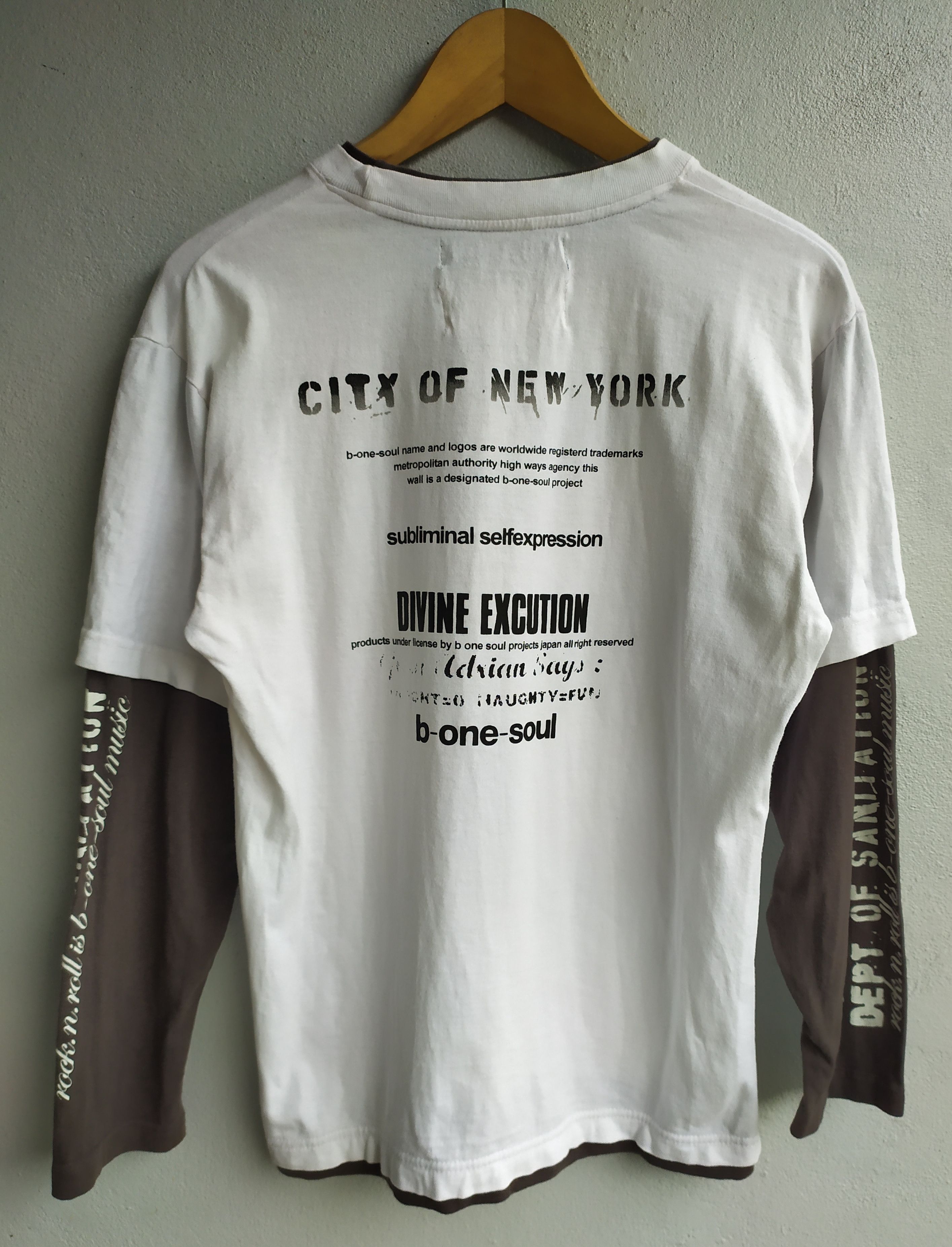 If Six Was Nine Y2k B One Soul Projects Long Sleeve Size US M / EU 48-50 / 2 - 2 Thumbnail