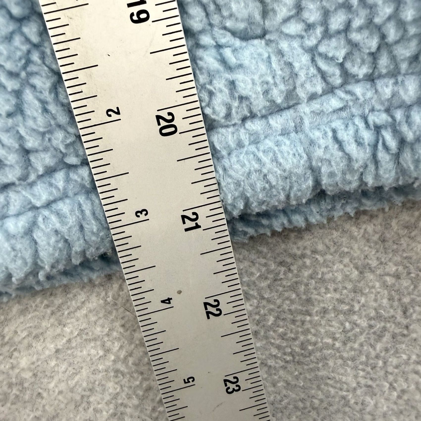 Vintage VINTAGE? No — L.L. Bean Womens Light Blue Sherpa Fleece Full Zip Sweater Vest M Polartec 0BCT2 Size M / US 6-8 / IT 42-44 - 7 Thumbnail