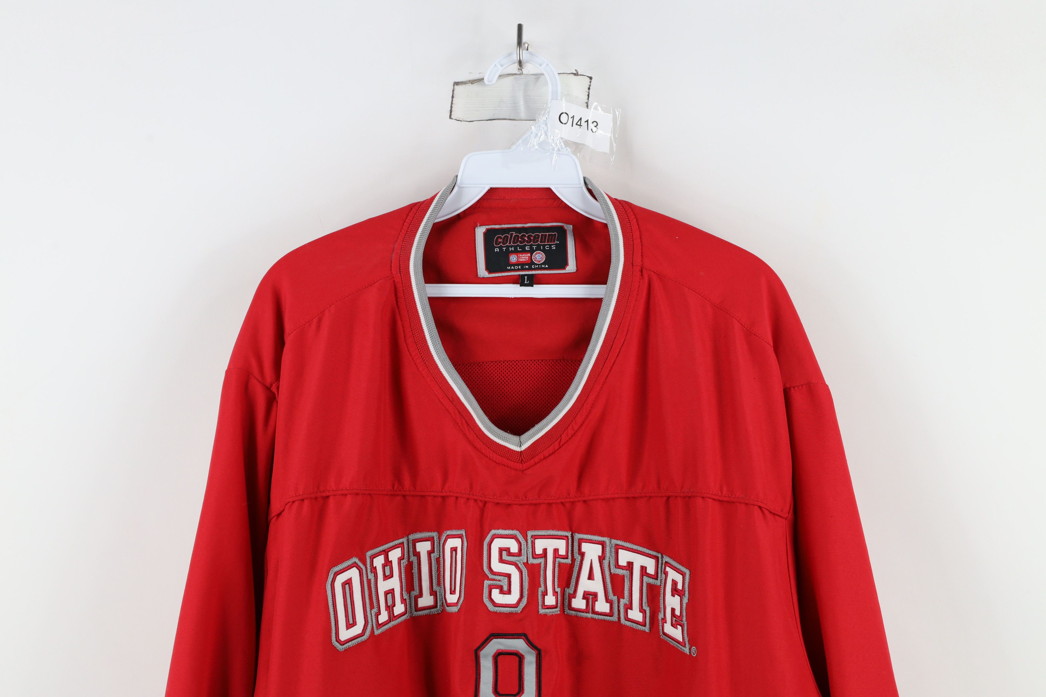 Vintage Vintage 90s State University Pullover Windbreaker Jacket Size US L / EU 52-54 / 3 - 2 Thumbnail