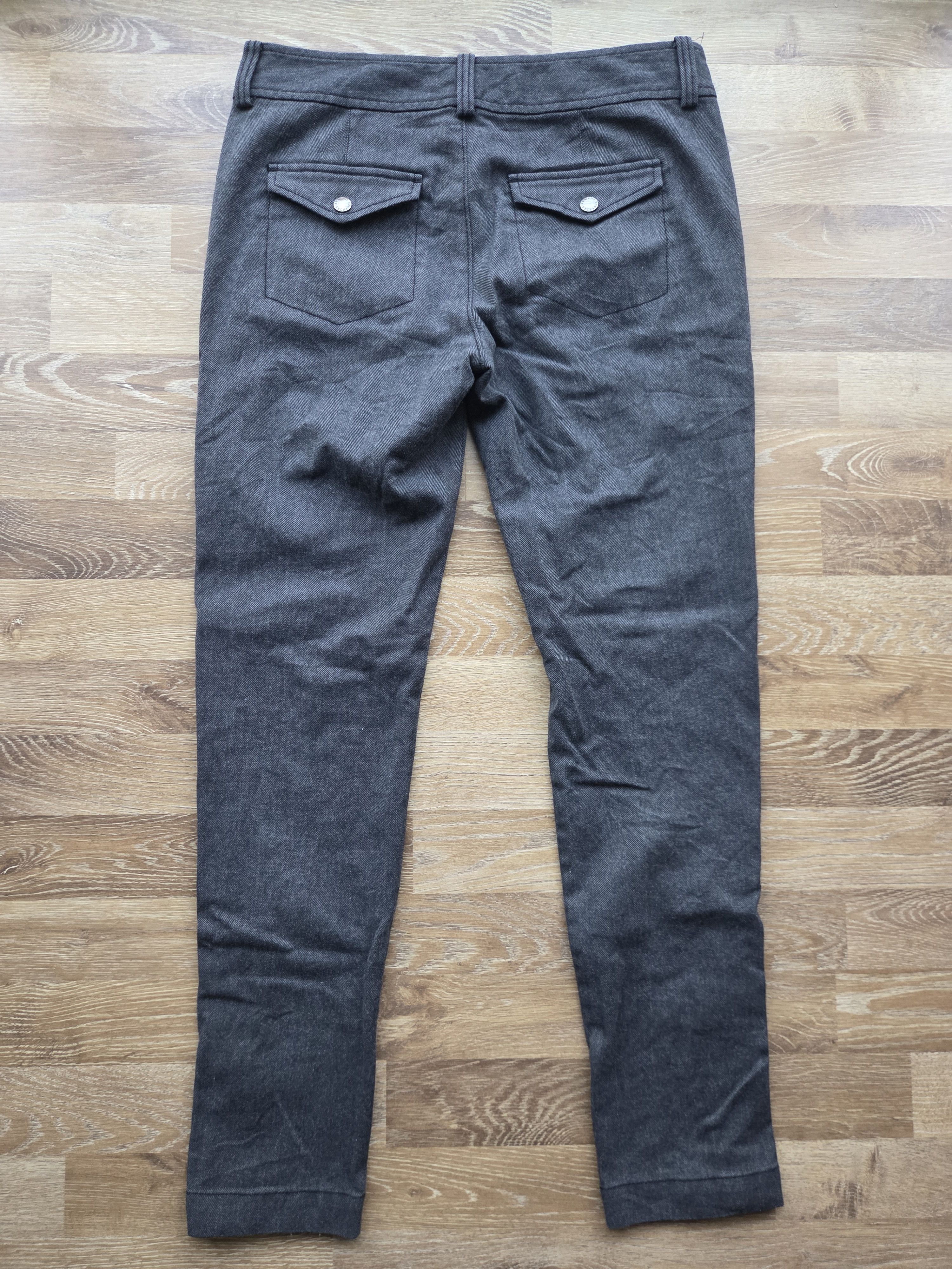 Armani Exchange Vintage Armani Exchange AX Multi Zipper Pockets Biker Pants Size 31" - 3 Thumbnail