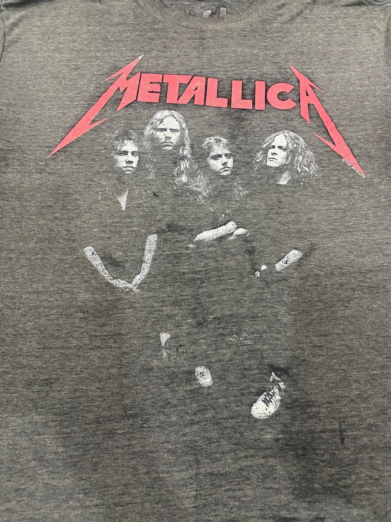 Band Tees vintage metallica Size US XL / EU 56 / 4 - 5 Thumbnail
