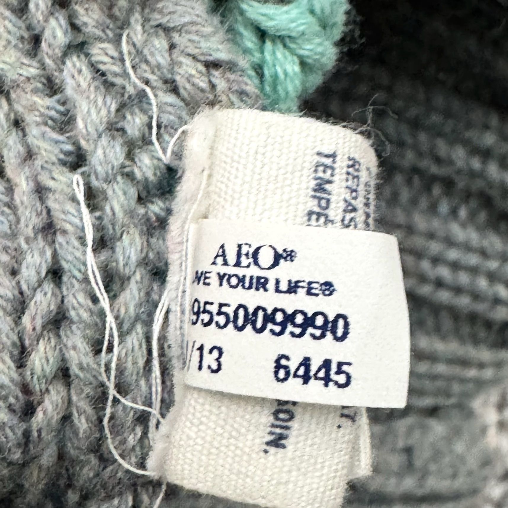 American Eagle Outfitters American Eagle Sweater Womens XS Crochet Knit Boho Grandmacore Cozy Slouchy 2013 Size XS / US 0-2 / IT 36-38 - 7 Thumbnail
