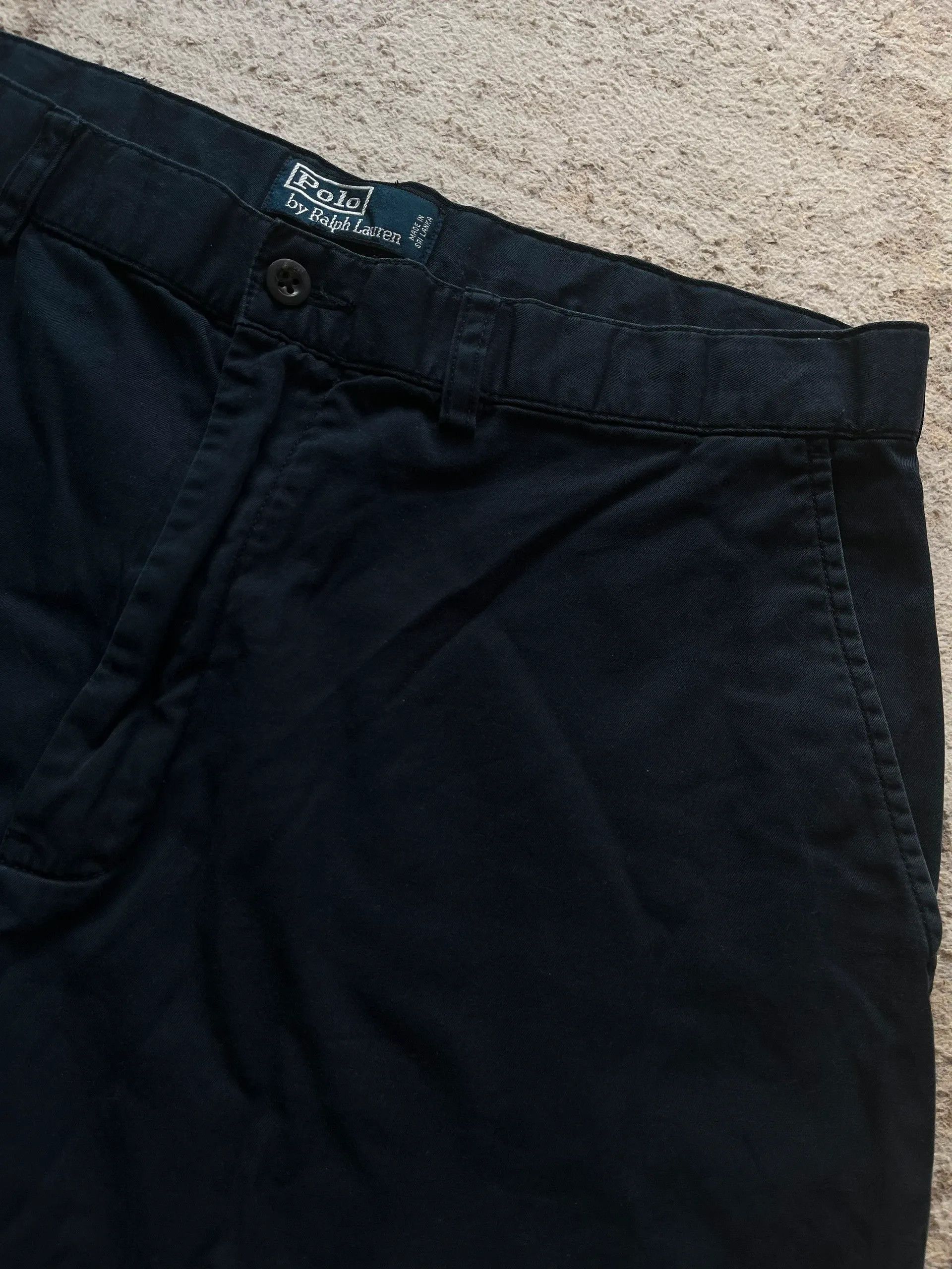 Polo Ralph Lauren Polo Ralph Lauren Sz W 34 Chinos Shorts Navy Rare Size US 34 / EU 50 - 10 Thumbnail