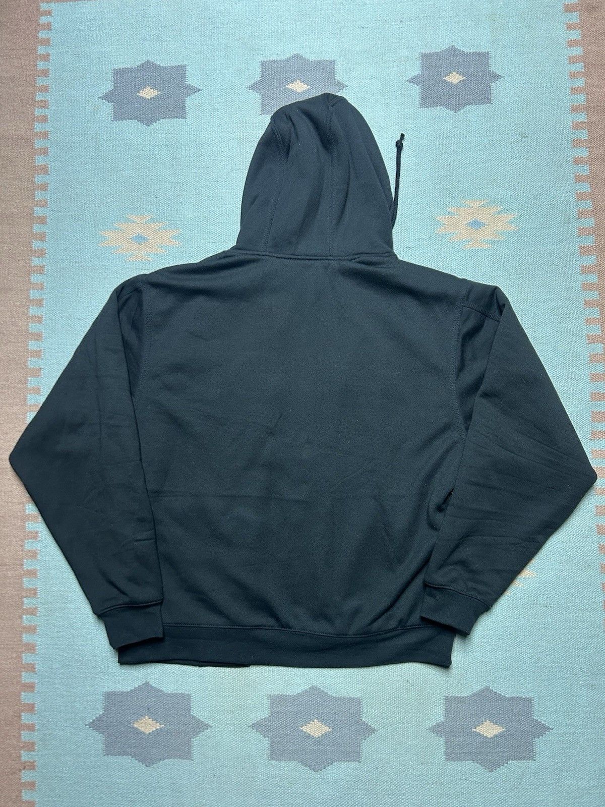Vintage Dri Duck thermal lined hoodie black BROKEN ZIPPER heavy L Size US L / EU 52-54 / 3 - 8 Thumbnail