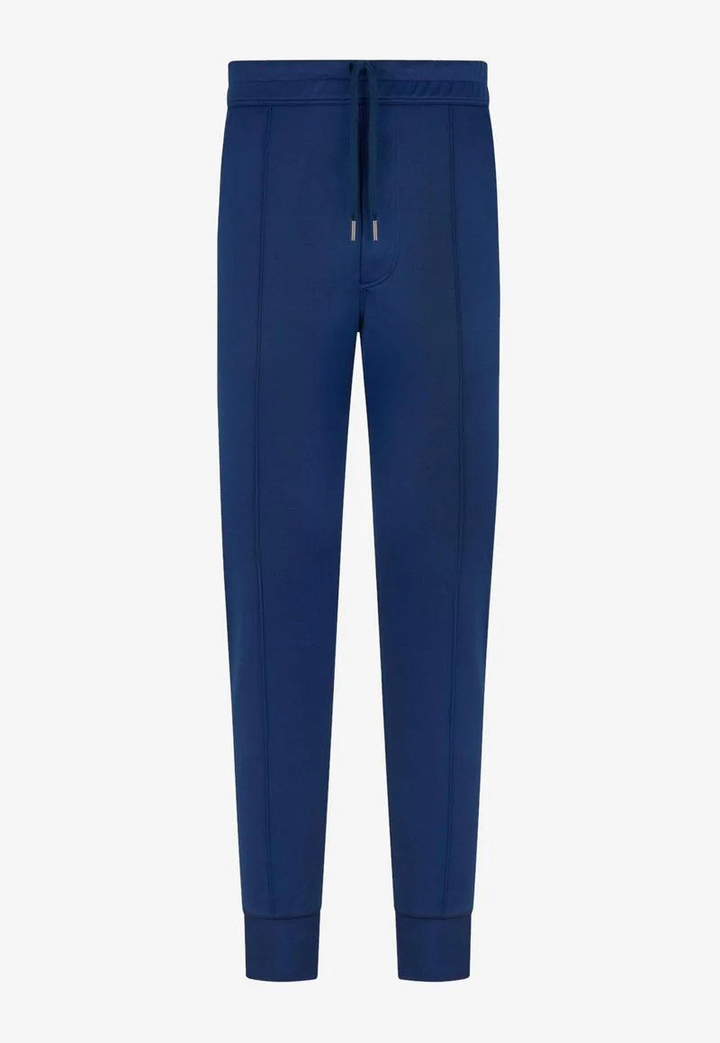 Tom Ford o1w1db10125 JAL005 Sweatpants & Joggers in Blue Size US 32 / EU 48 - 1 Thumbnail