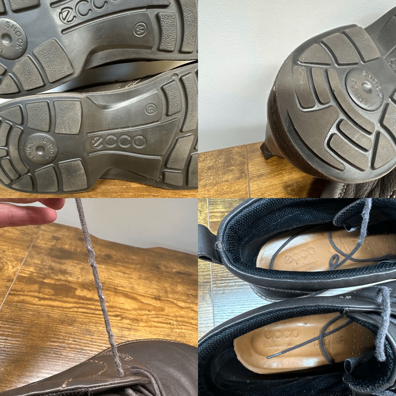 Ecco ECCO Turn GTX Gore-Tex Lace-Up Brown Chukka Boots Size 44EU 11US Mens Leather Brown Shoes Scuffs at Back Ankles Size US 11 / EU 44 - 9 Thumbnail