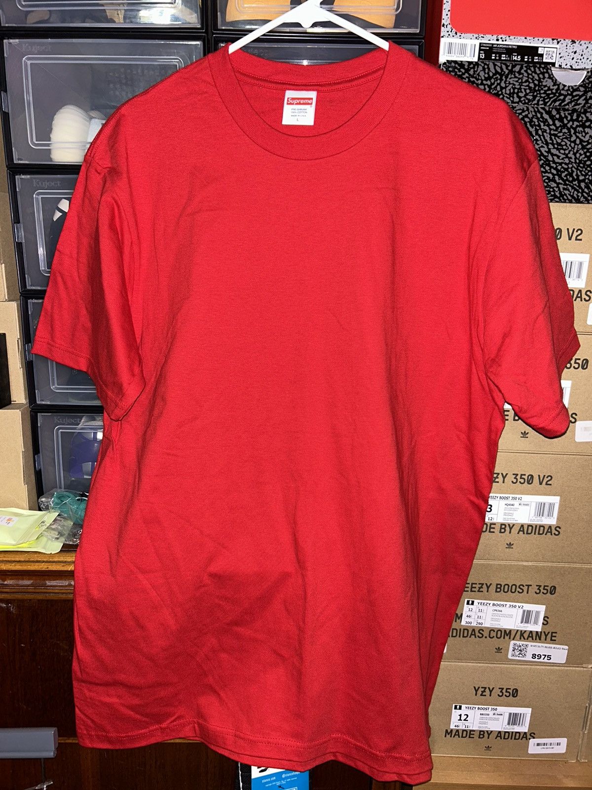 Supreme Supreme Blank Tee Shirt T/Shirt size Large NEW Size US L / EU 52-54 / 3 - 1 Thumbnail