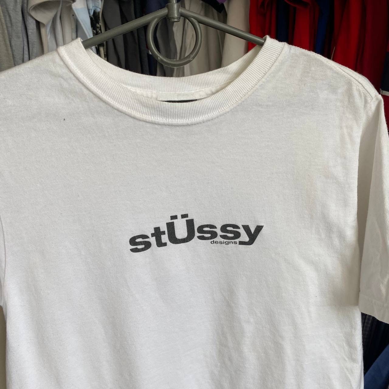 Designer × Japanese Brand × Stussy Designer Stussy Big Logo Design Japan y2k opium tee Size US M / EU 48-50 / 2 - 2 Thumbnail