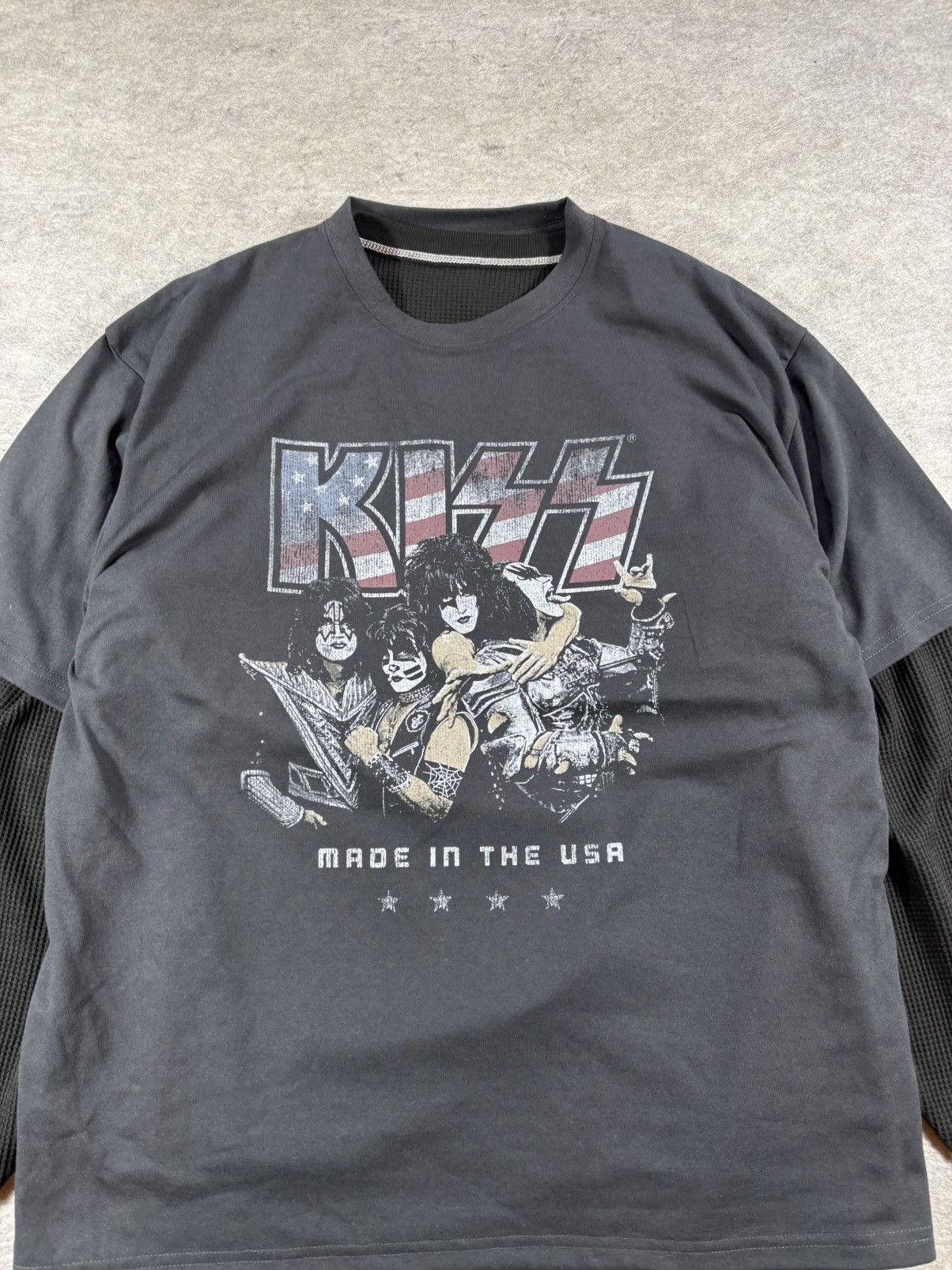 Other KISS “Made in the USA” Layered Tee Size US L / EU 52-54 / 3 - 3 Thumbnail