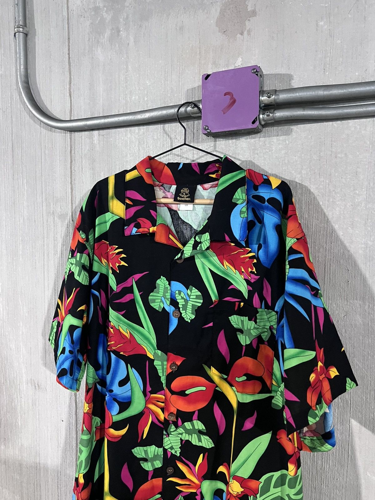 Other Vintage 90s Toucan Dance by Fast Lane Made in USA Tropical L Size US L / EU 52-54 / 3 - 2 Thumbnail