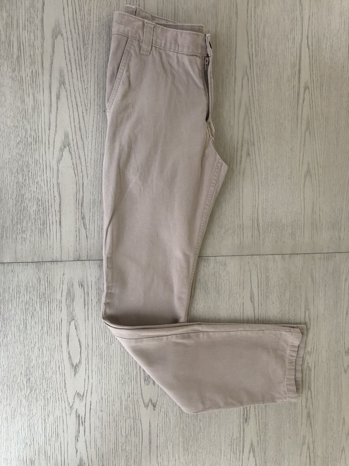 Other Mens Slim Fit Cream Tan Khaki Pants Chino Cargo Size 29 Size US 29 - 1 Thumbnail