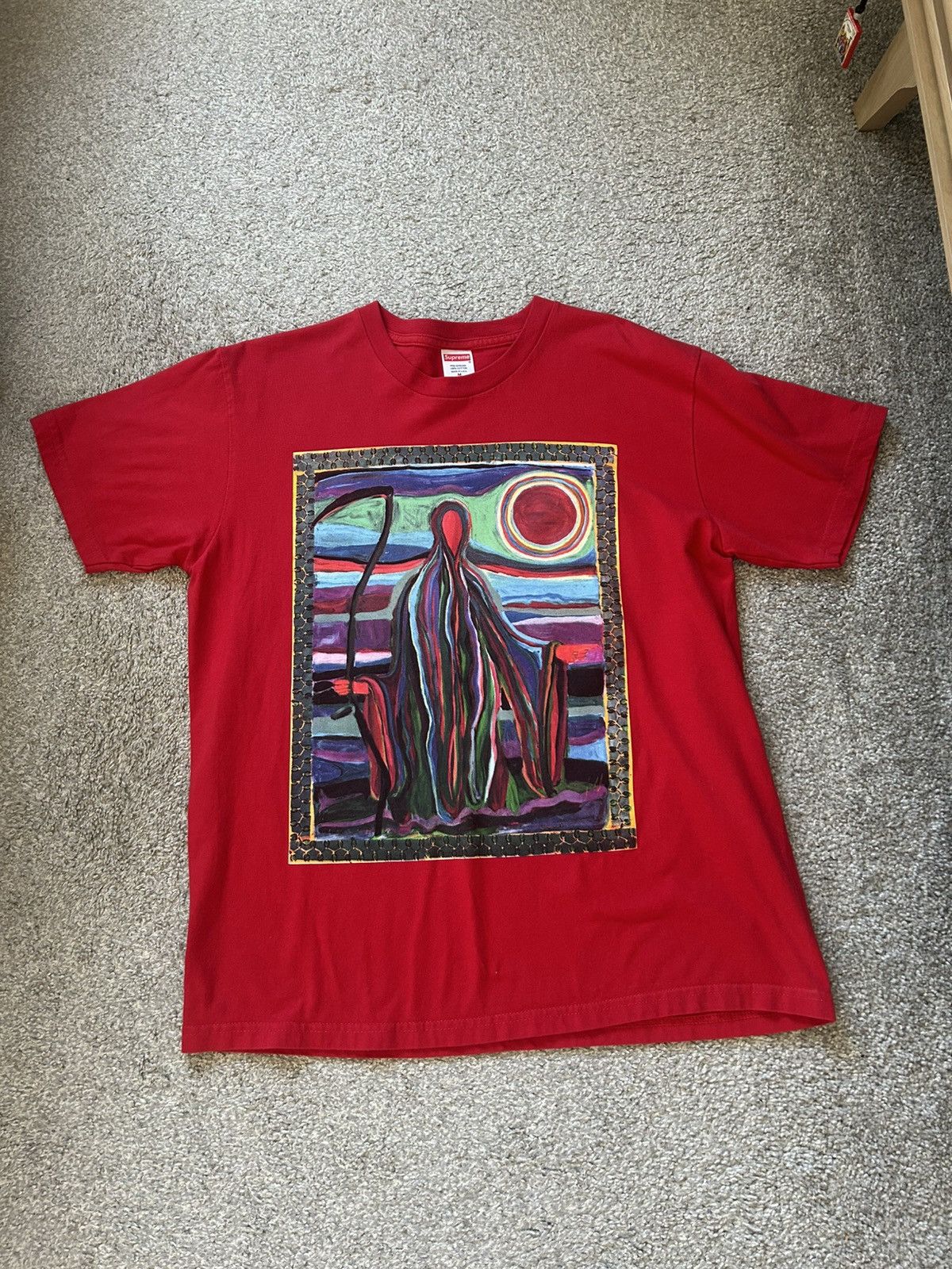 Supreme Supreme ss19 reaper tee Size US M / EU 48-50 / 2 - 1 Thumbnail