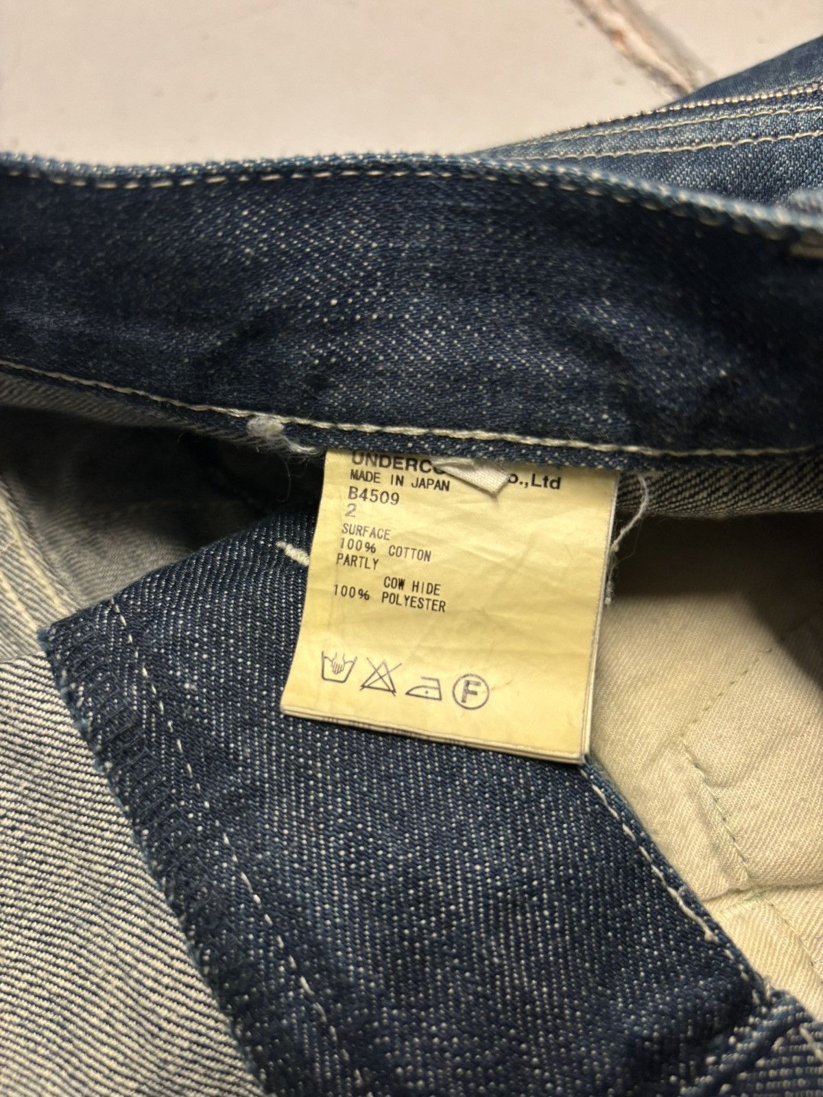 Undercover Undercover AW08 ‘Unrealrealclothes’ Moto Pants Blue Size US 32 / EU 48 - 6 Thumbnail