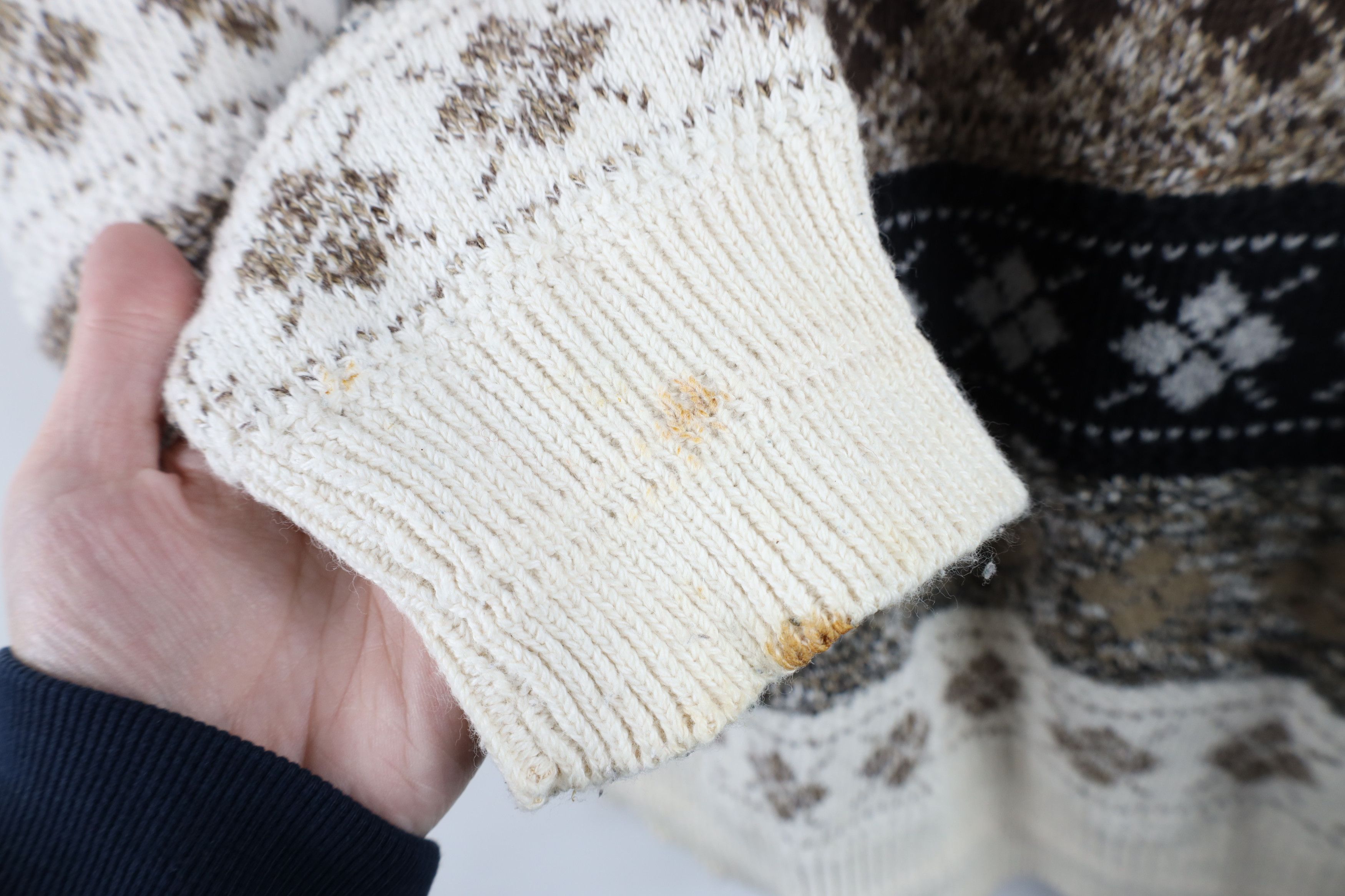 Vintage Vintage 90s Streetwear Knit Fair Isle Argyle Sweater USA Size US M / EU 48-50 / 2 - 4 Thumbnail