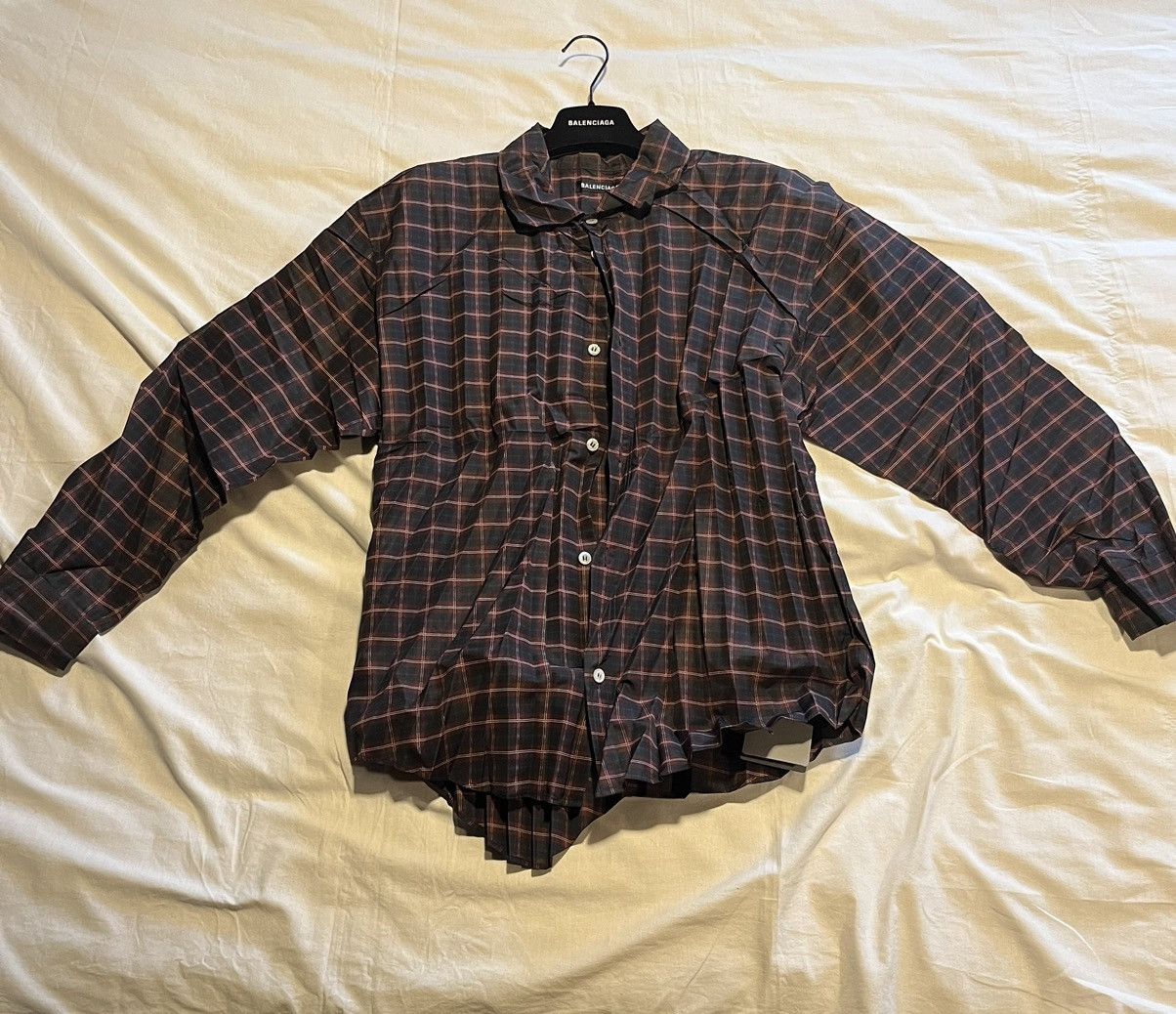Balenciaga Balenciaga wrinkled shirt. Size US M / EU 48-50 / 2 - 3 Thumbnail