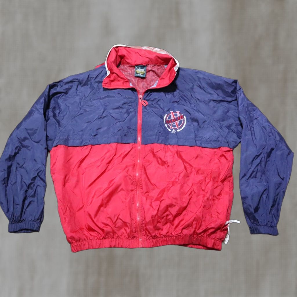 Dunbrooke VINTAGE Dunbrooke Jacket Windbreaker Shirt Blue Red Men's XL Size US XL / EU 56 / 4 - 1 Thumbnail