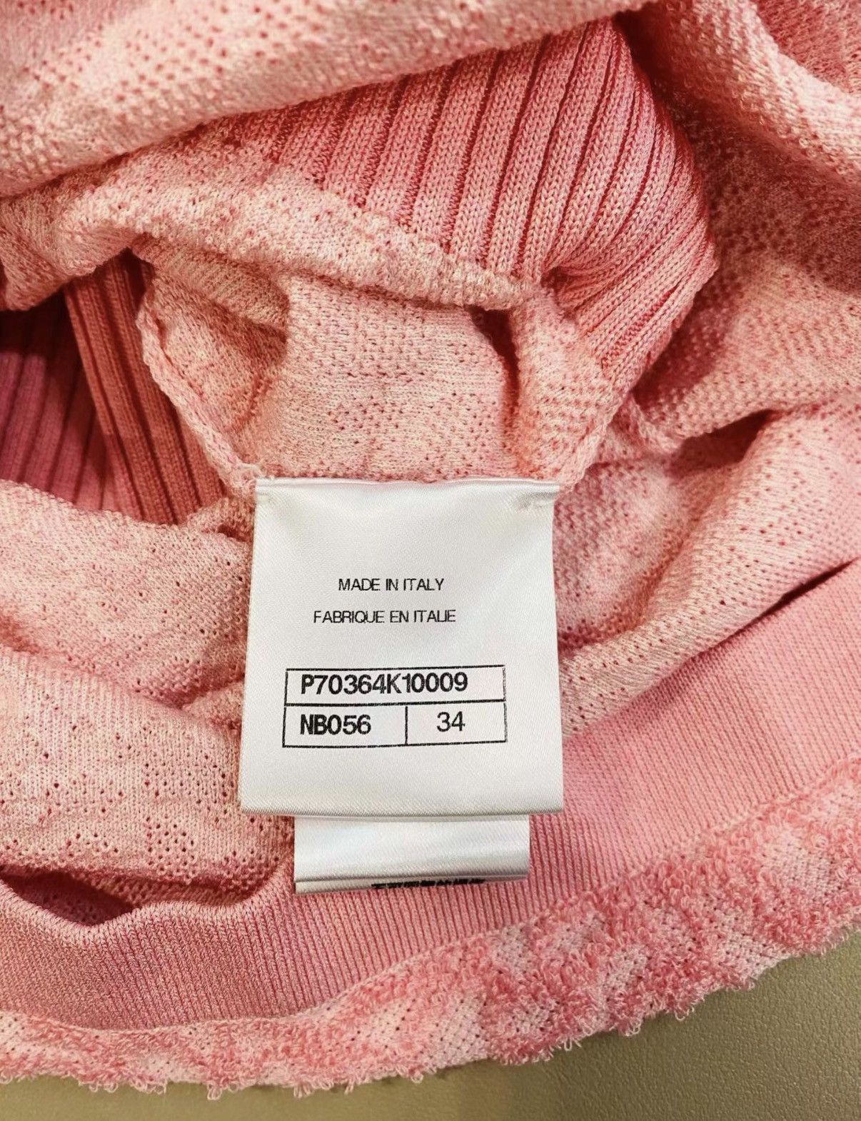 Chanel Chanel 21 Cruise Collection Pink Knit Dress J33 Size XXS / US 00 / IT 34 - 5 Thumbnail