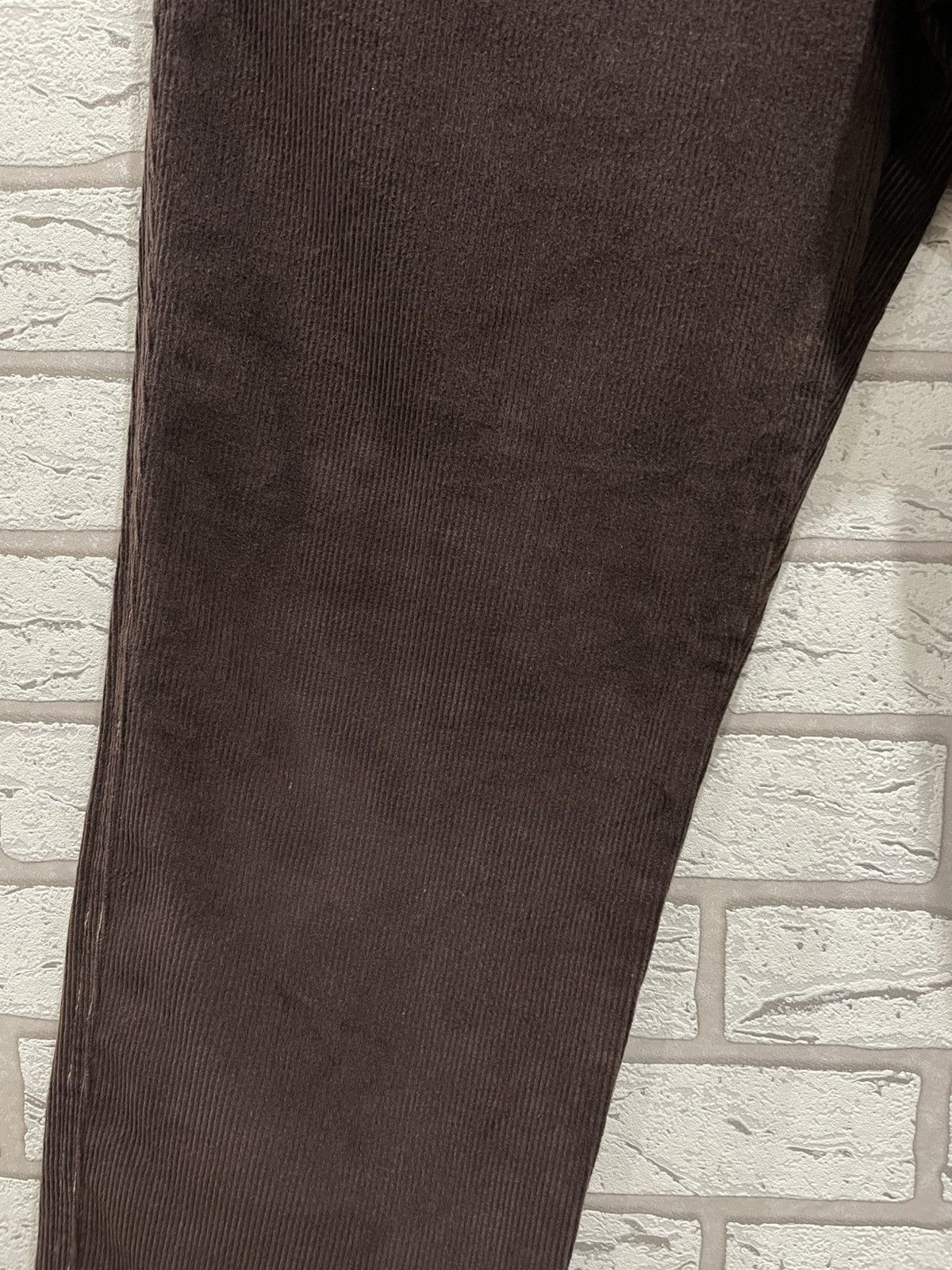 Jean Paul Gaultier RARE Vintage 90s Jean Paul Gaultier Jeans Velvet Brown Pants Size US 30 / EU 46 - 21 Thumbnail