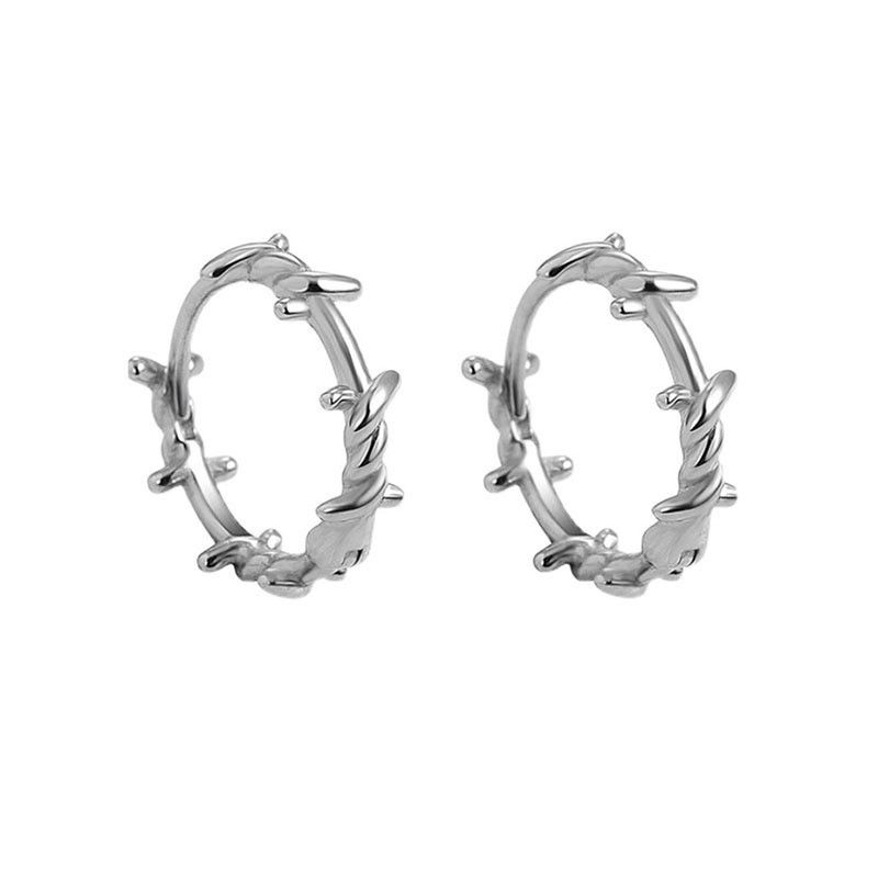 Jewelry Rare Earrings One Pairs Chrome Jewelry Size ONE SIZE - 5 Thumbnail