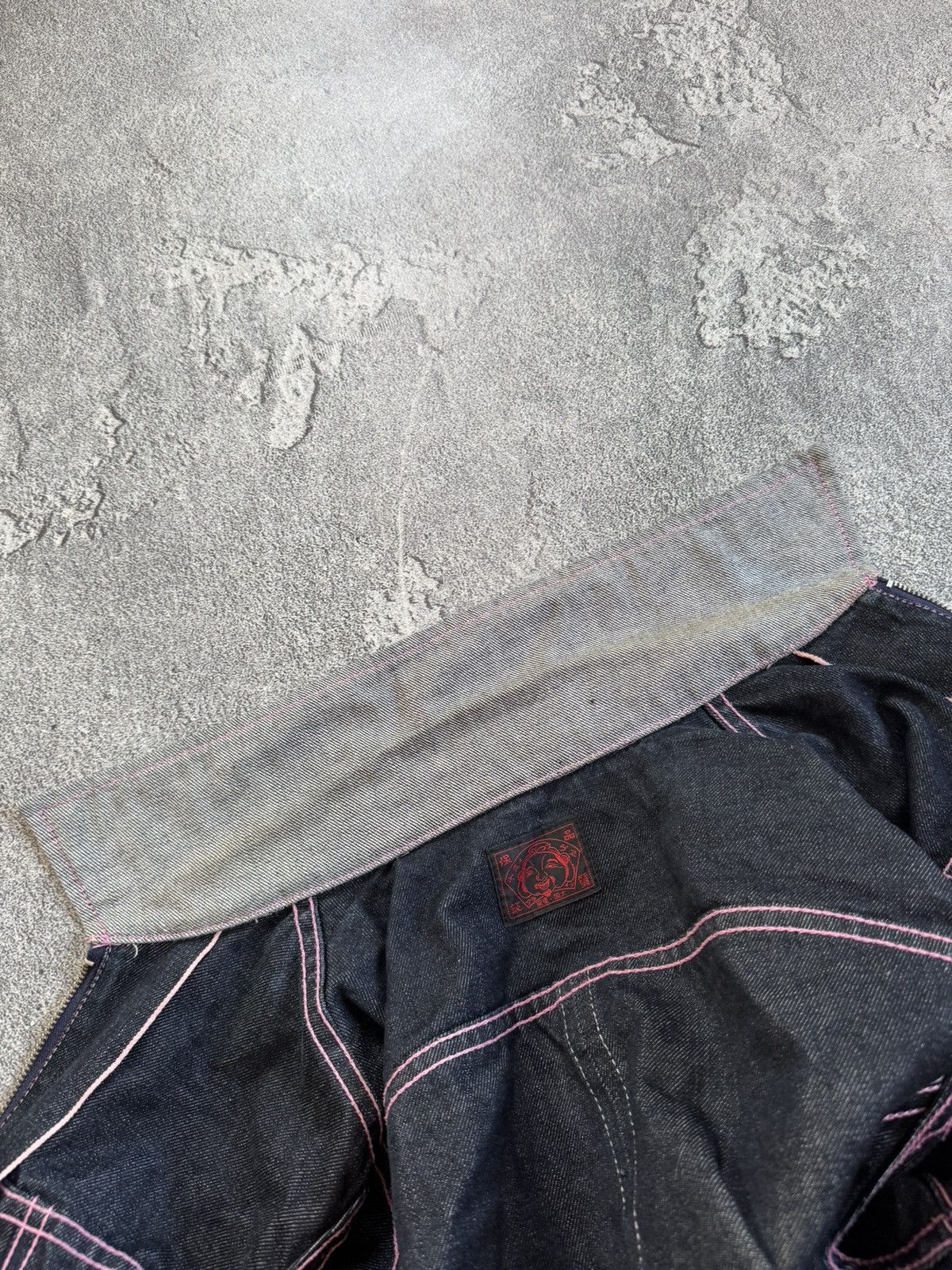 Evisu Evisu L japanese 🇯🇵 brand denim jacket button up vintage 90s Size L / US 10 / IT 46 - 16 Thumbnail