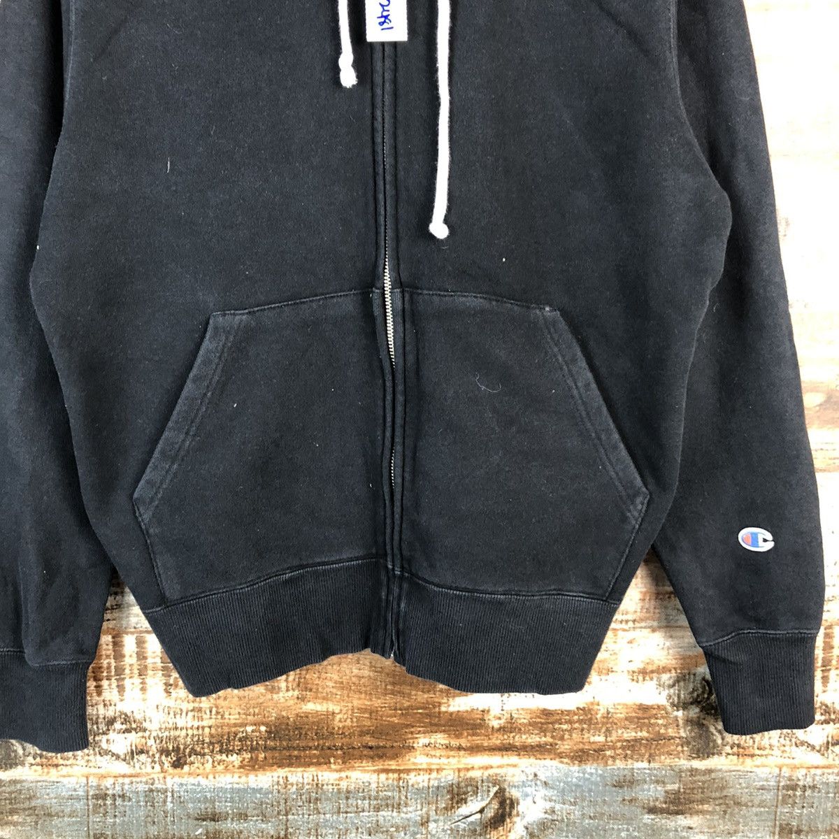 Champion Champion Black sweater Hoodie #A2481 Size US S / EU 44-46 / 1 - 6 Thumbnail