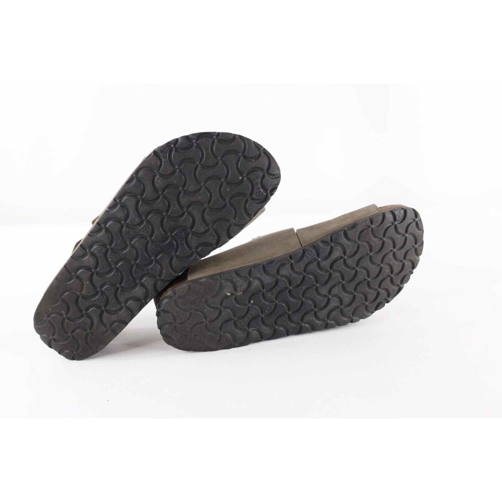 Birkenstock × Vintage Vintage Birkenstock Distressed Leather Buckle Sandals Size US 8 / IT 38 - 11 Thumbnail