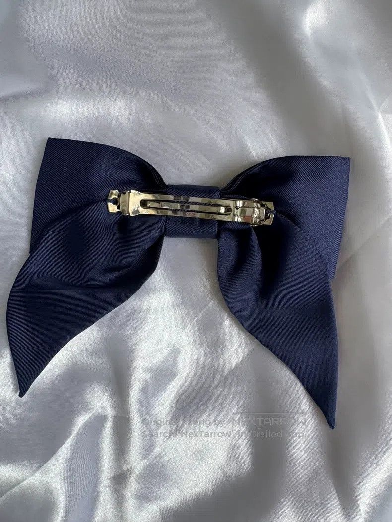 Chanel Chanel Blue bow hair clip Size ONE SIZE - 3 Thumbnail
